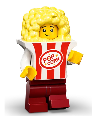Lego Minifigure Series 23 71034 Popcorn Costume In Hand
