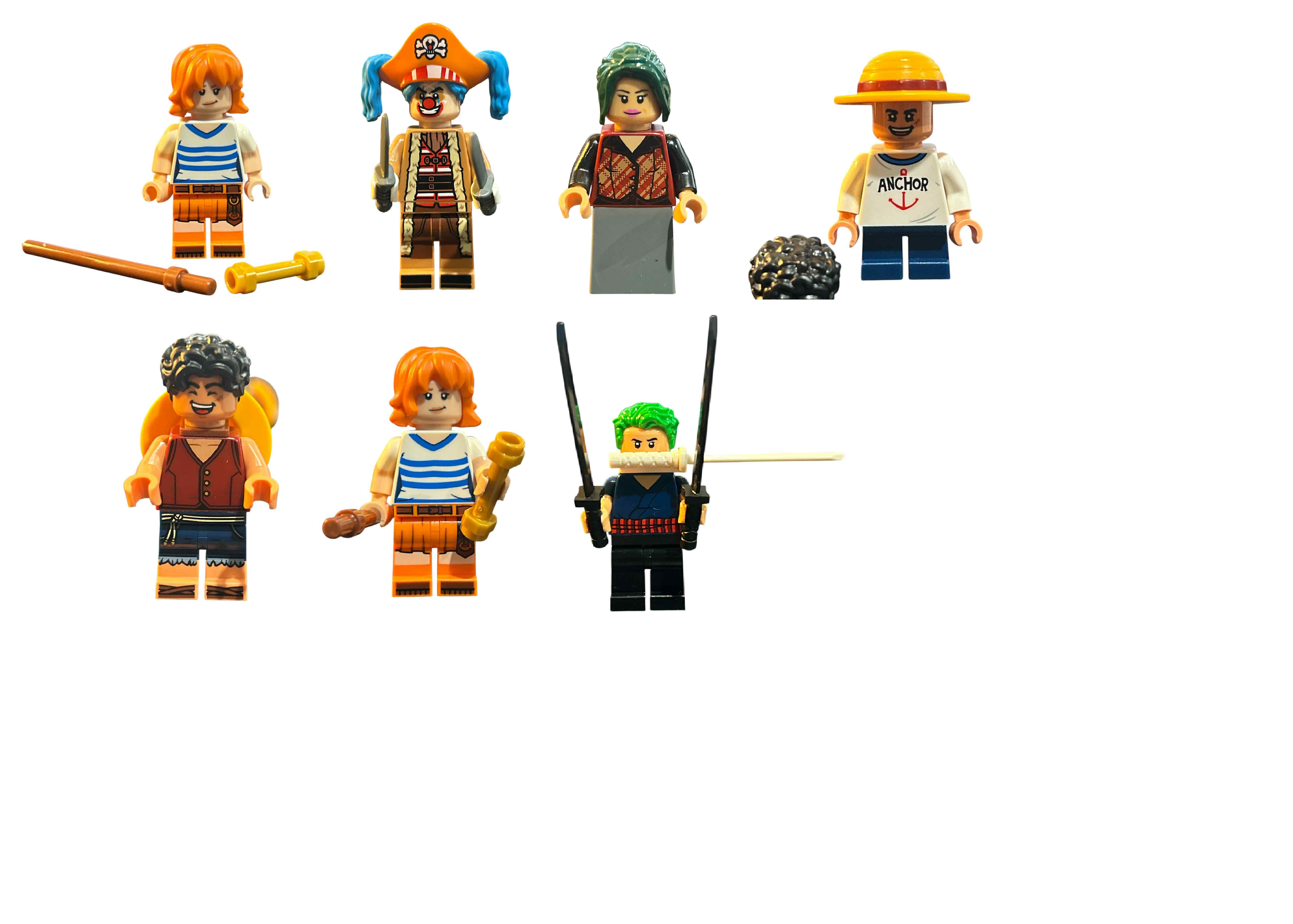 LEGO ONE PIECE Minifigures From 75636,75637,75638,75639,75640