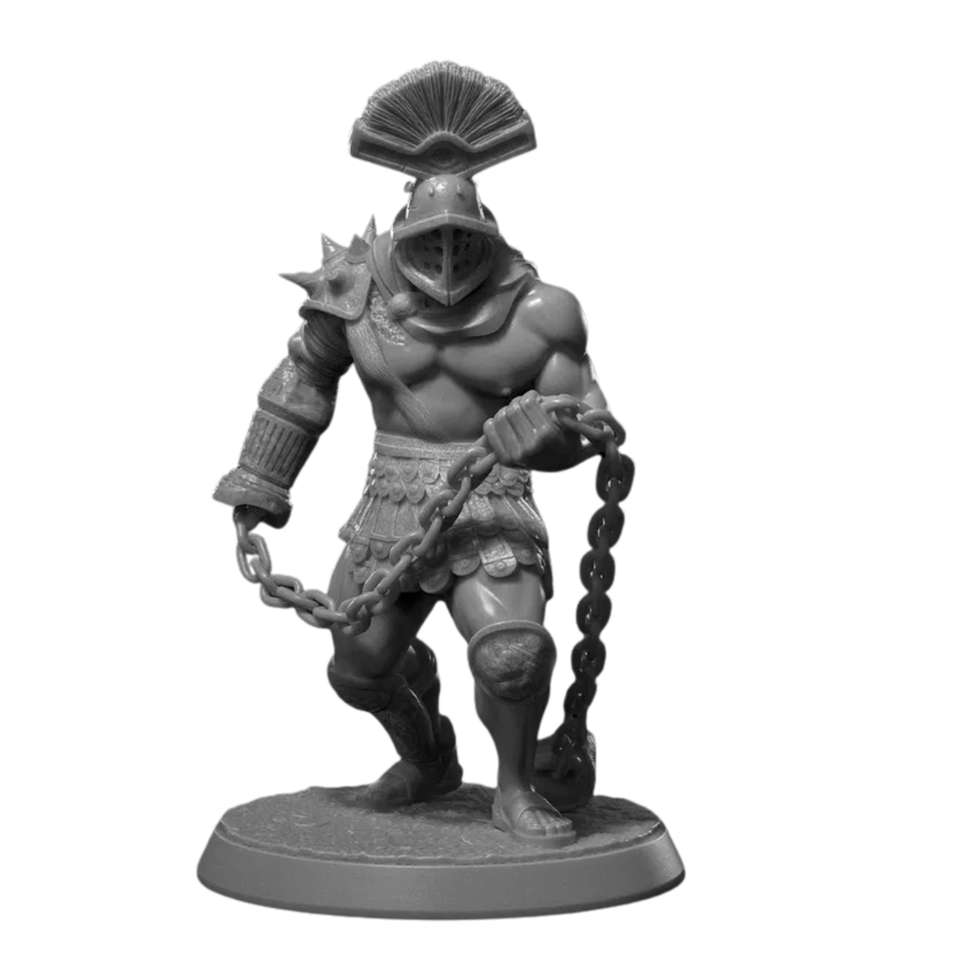 Murmillo Gladiator Miniature – 32mm & 75mm – 3D Printed