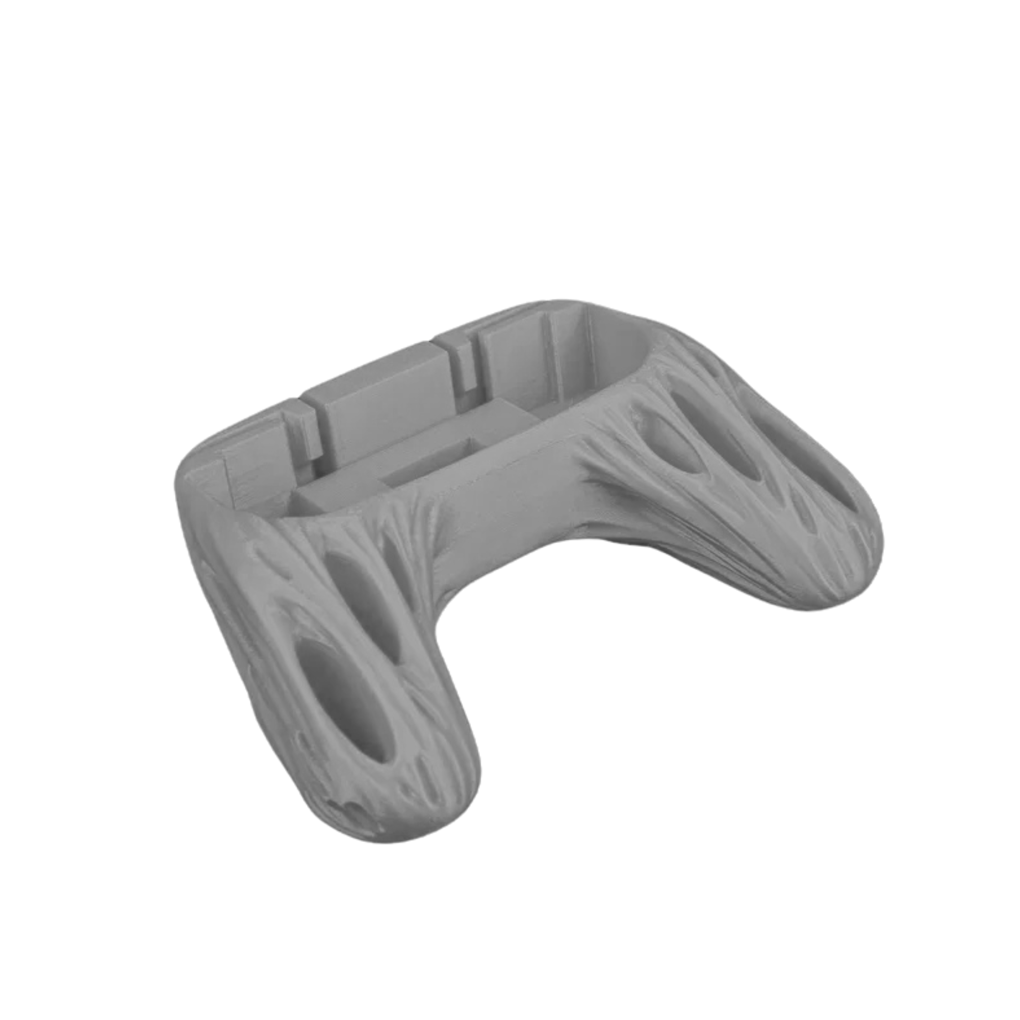 3D Printed Joy-Con Grip for Nintendo Switch – Organic-Style Comfort Holder