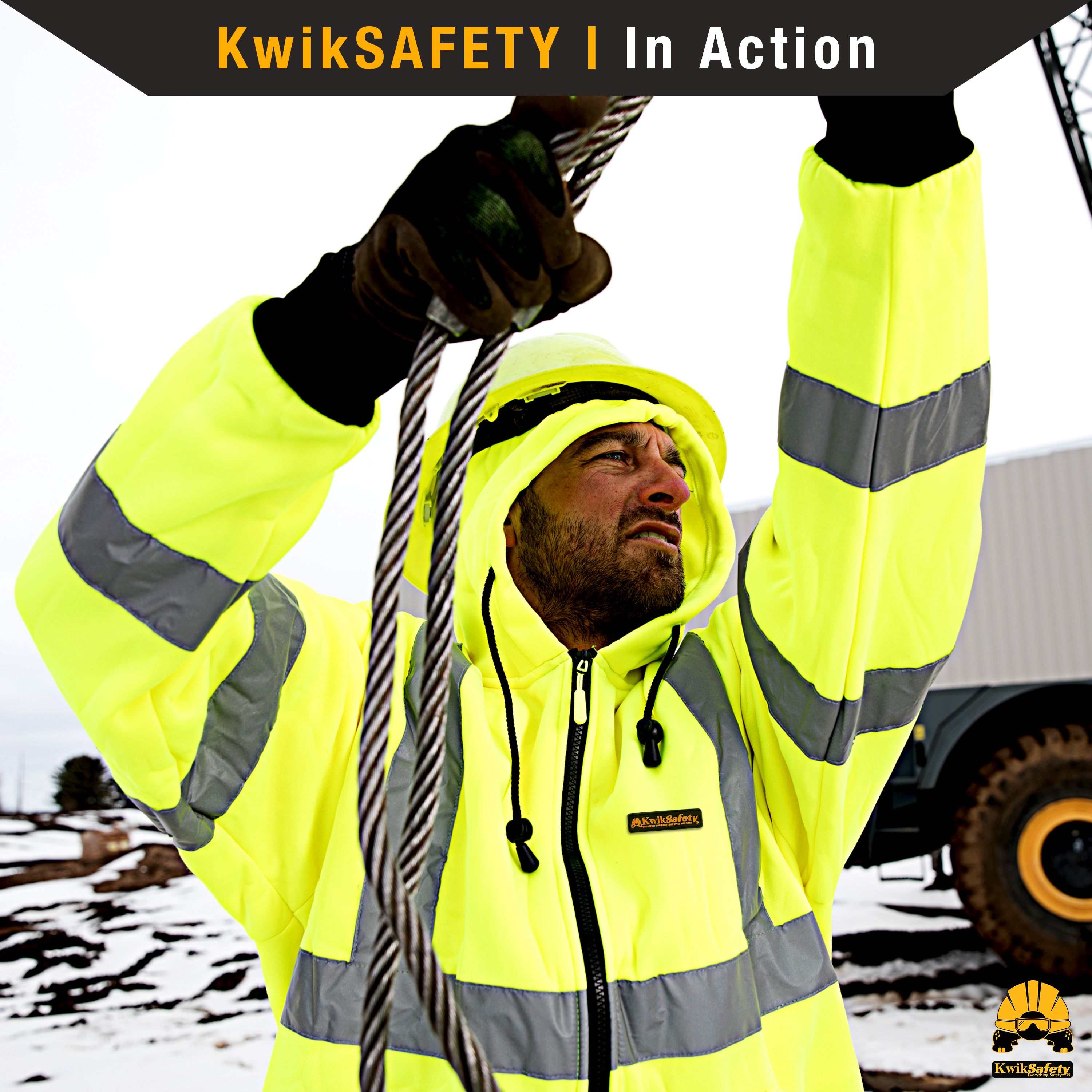 KwikSafety PATROL Fleece Safety Jacket - Picture 9 of 25