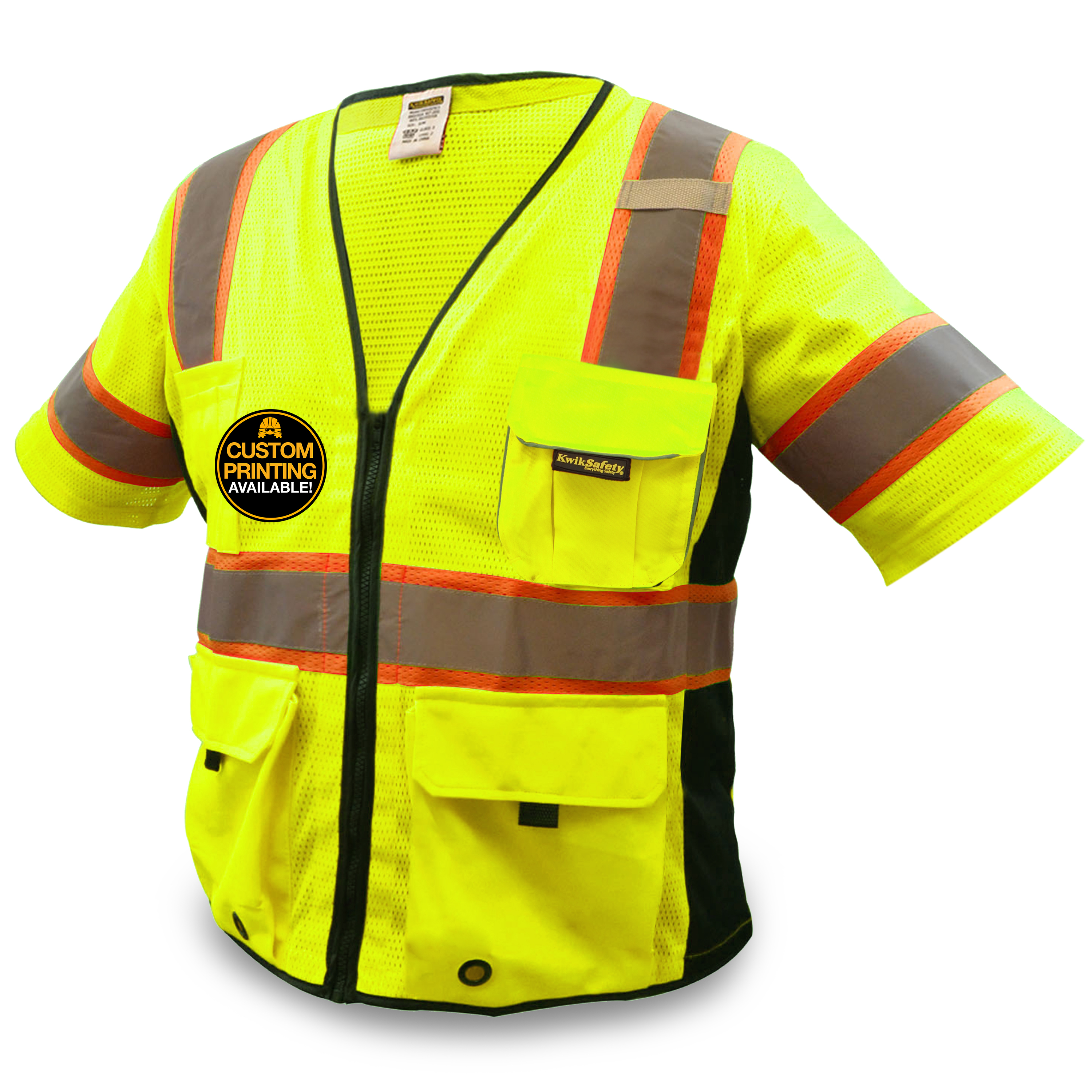 KwikSafety EXECUTIVE Class 3 Sicherheitsweste (Dual Sizing) - Bild 8 von 25