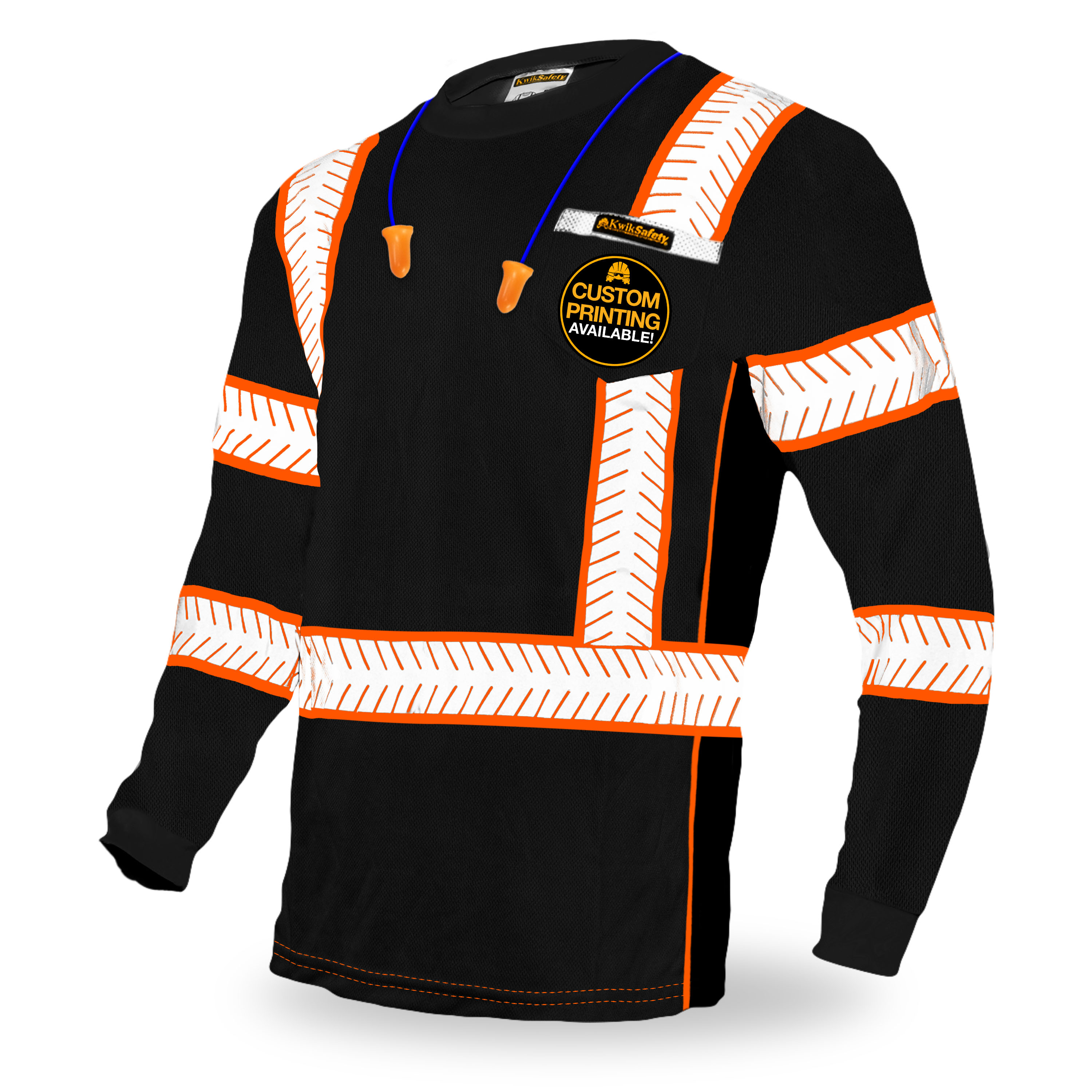 Camisa de seguridad manga larga KwikSafety HOMBRE RENACIMIENTO NEGRO - Imagen 23 de 43