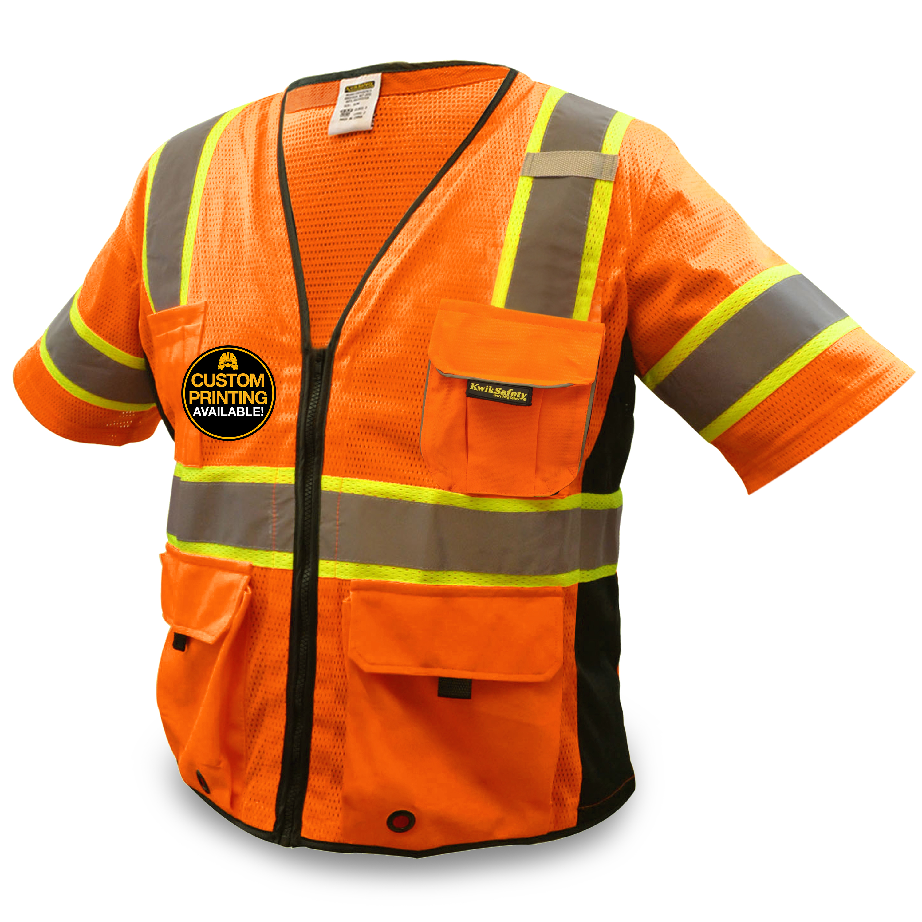 KwikSafety EXECUTIVE Class 3 Sicherheitsweste (Dual Sizing) - Bild 23 von 25