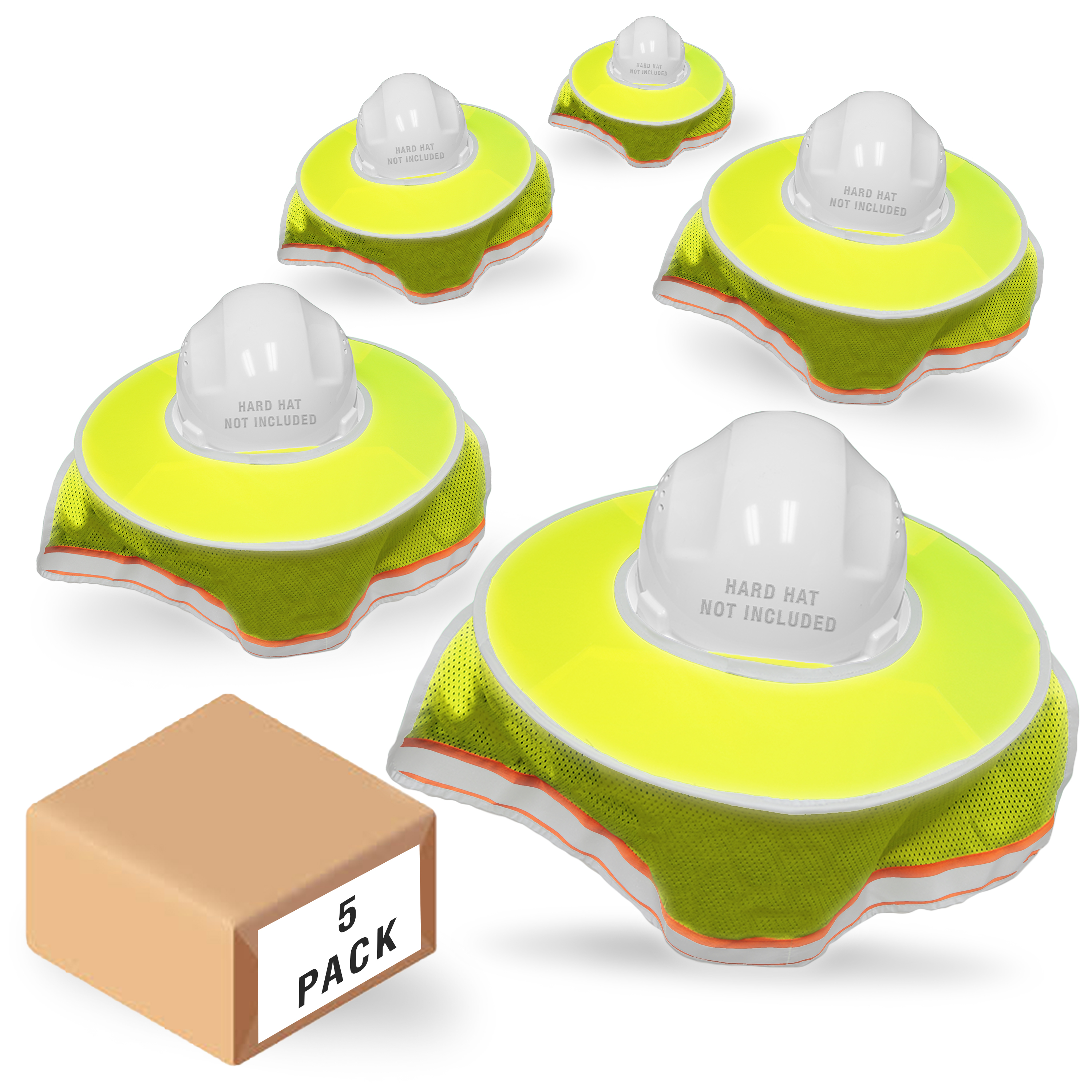 Sombrero Rígido KwikSafety LORD VADER Sombra Completa Alama Alta Vis Malla de Refrigeración Protector Solar - Imagen 2 de 15