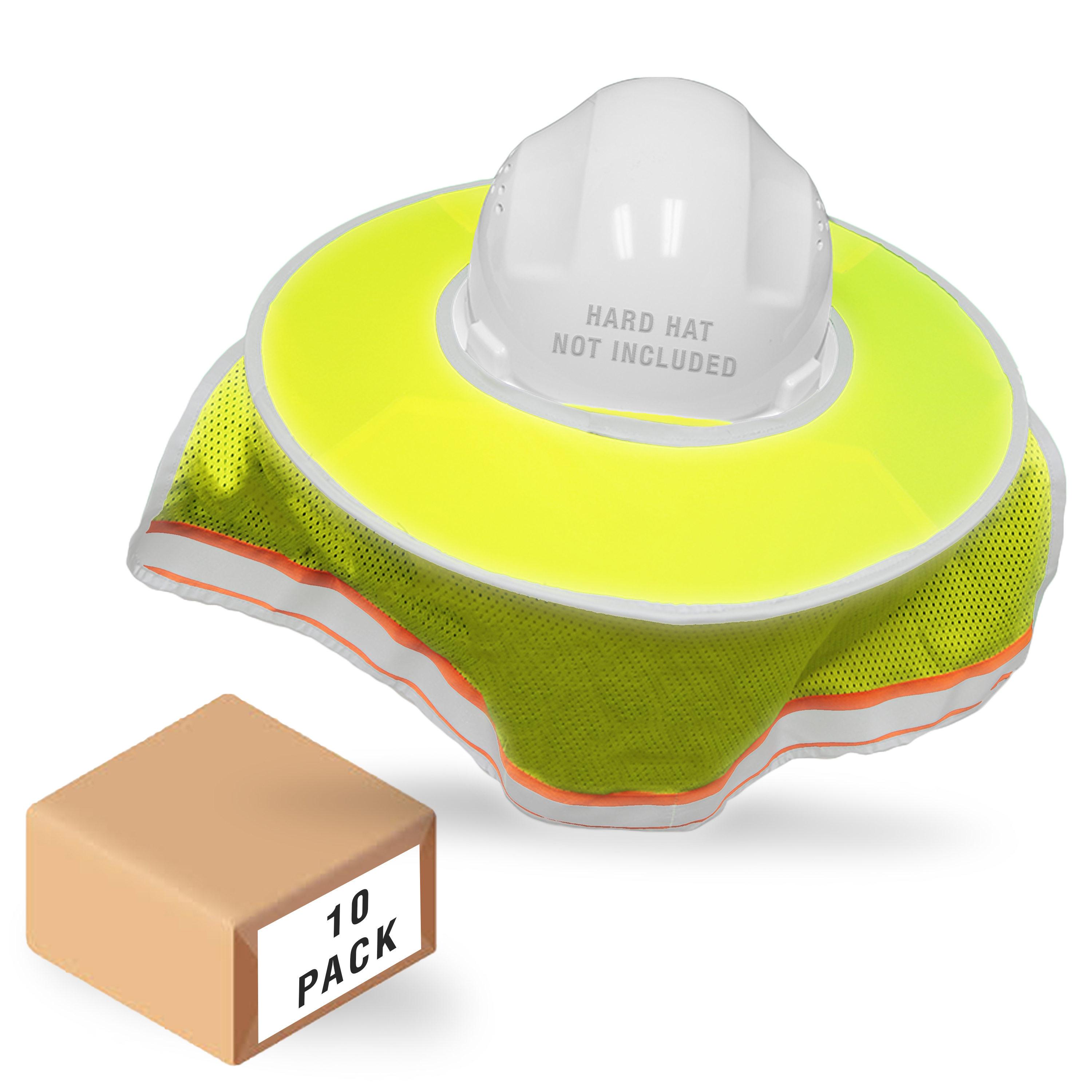 Sombrero Rígido KwikSafety LORD VADER Sombra Completa Alama Alta Vis Malla de Refrigeración Protector Solar - Imagen 9 de 15
