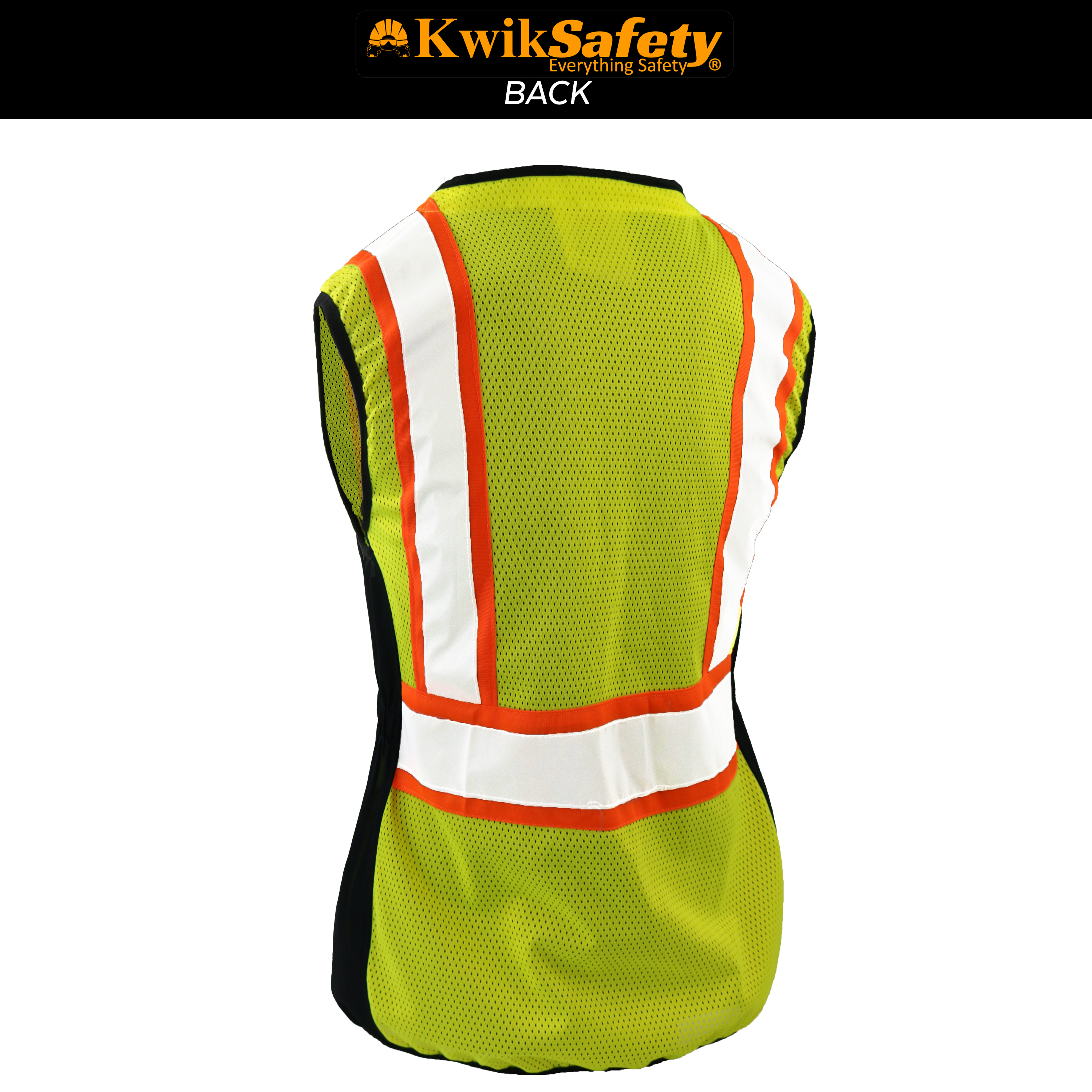 KwikSafety FIRST LADY Class 2 ANSI PPE Hi Vis Surveyor Women's Safety
