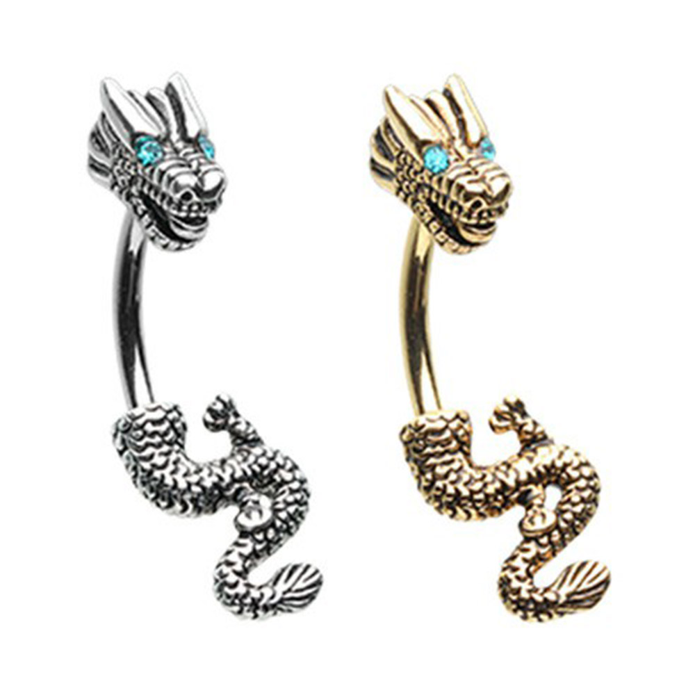 - Sold Individually 14 GA 1.6mm Fluttering Butterflies Belly Button Ring