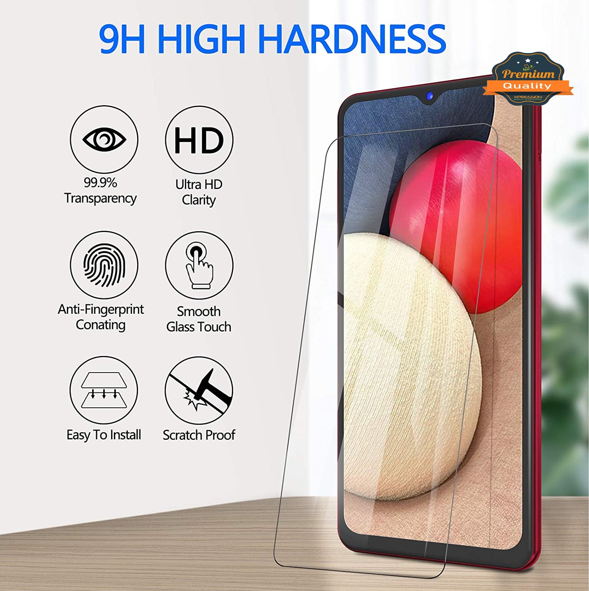 For Apple iPhone 16 Tempered Glass Screen Protector HD Clear 9H Cover - Picture 23 of 50