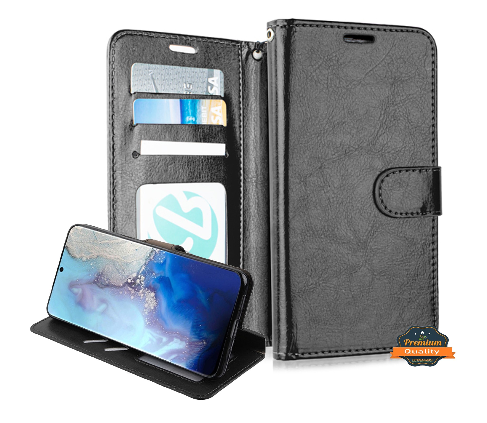 Funda abatible de cuero billetera para Samsung Galaxy Note 20/Ultra - Imagen 10 de 41