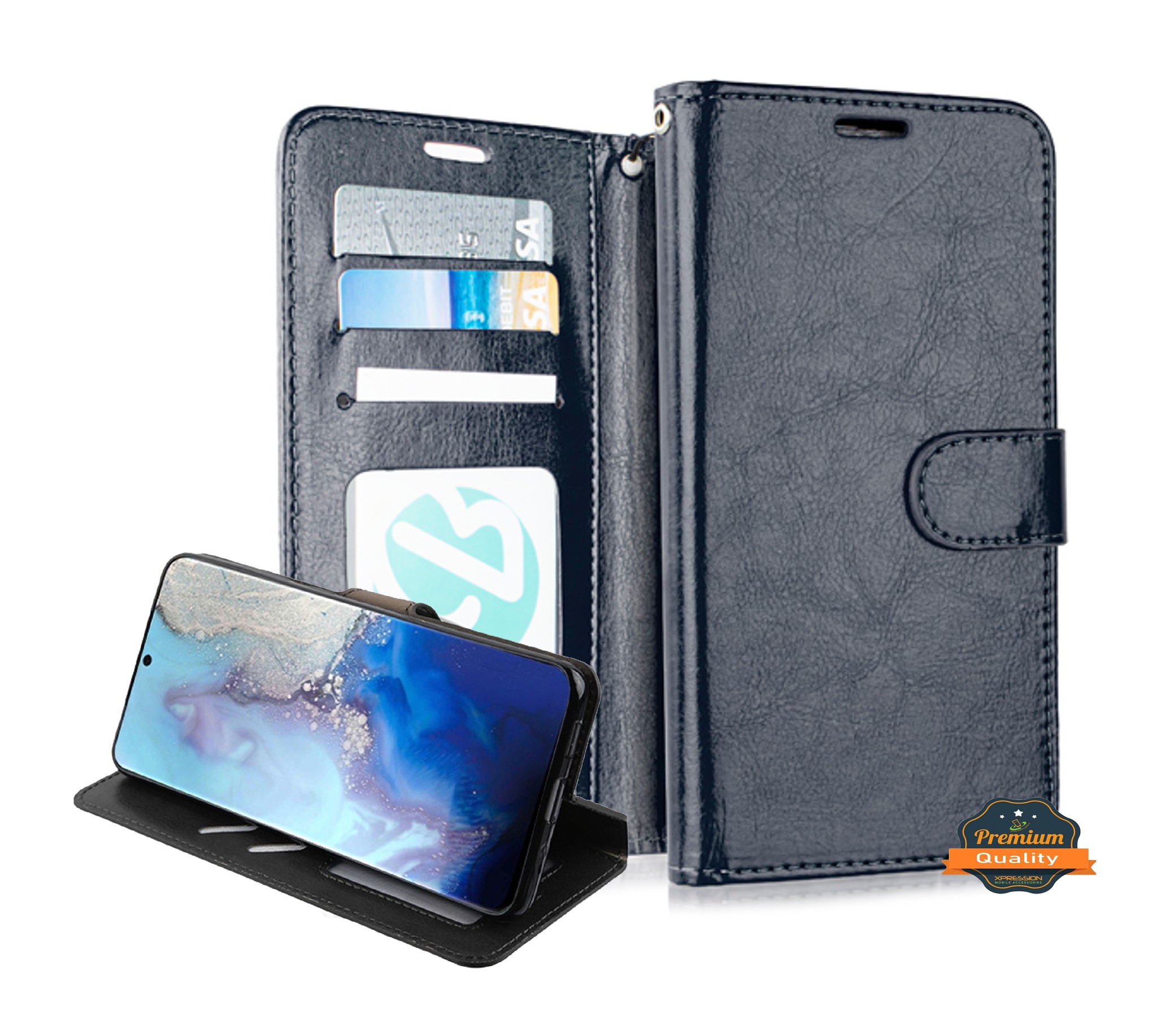 Funda abatible de cuero billetera para Samsung Galaxy Note 20/Ultra - Imagen 18 de 41