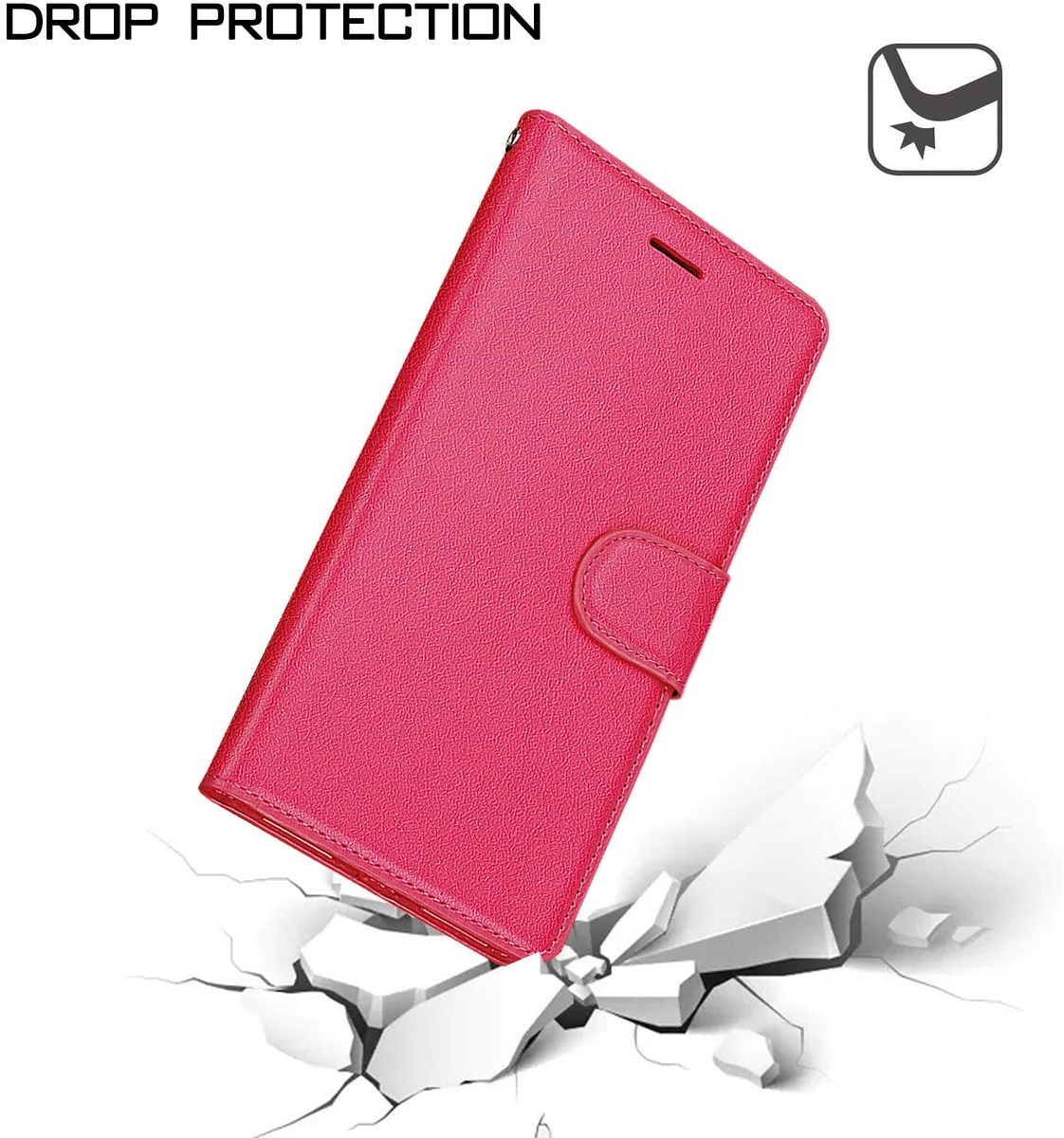 Funda abatible de cuero billetera para Samsung Galaxy Note 20/Ultra - Imagen 30 de 41