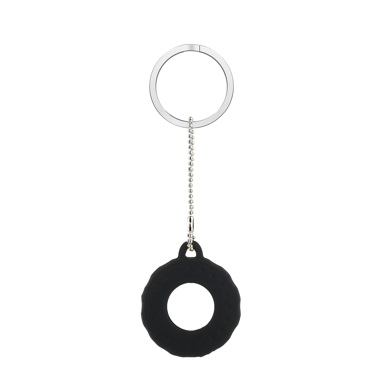 For Apple AirTag Silicone TPU Rubber Case with Keychain Portable Tracker Cover - Picture 8 of 49
