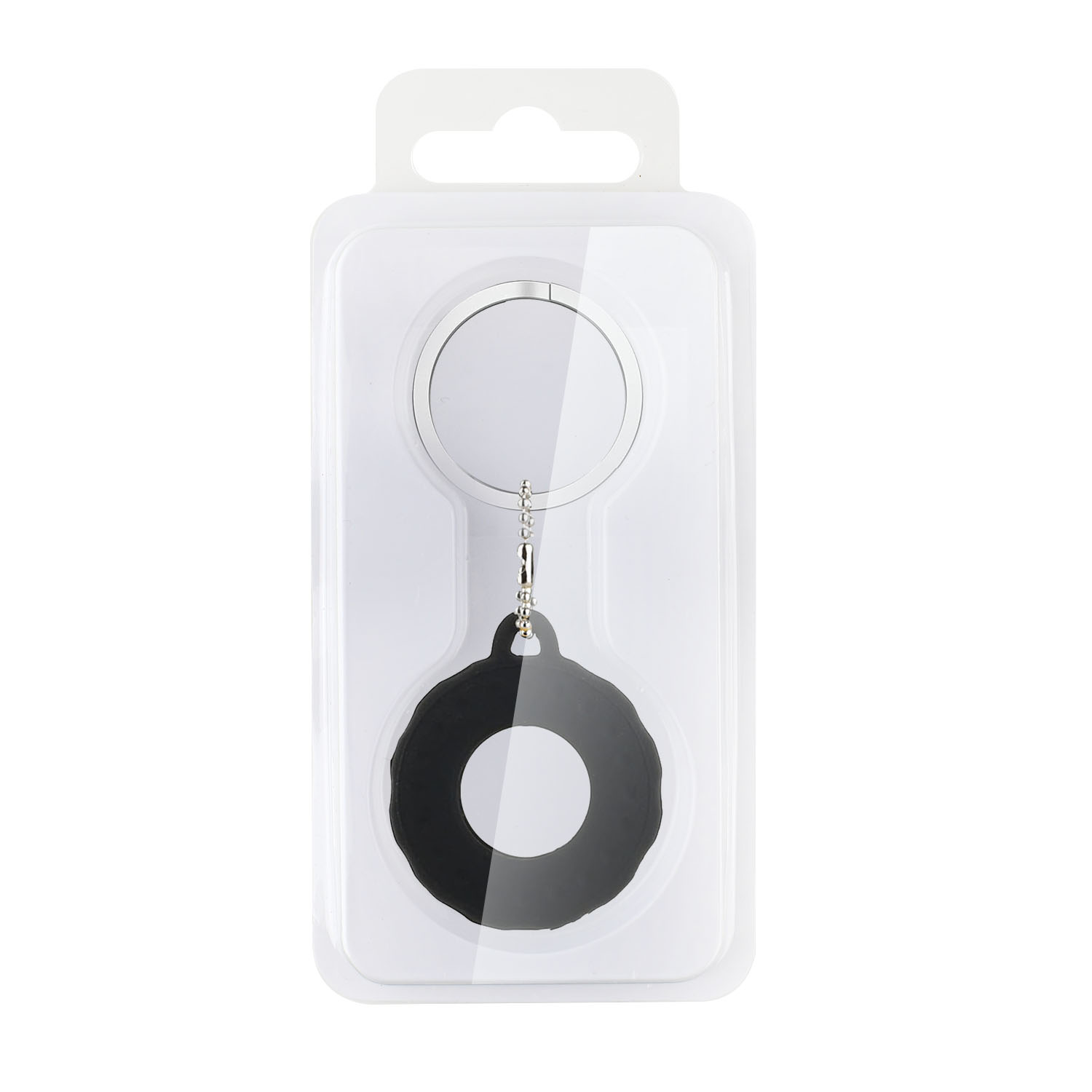 For Apple AirTag Silicone TPU Rubber Case with Keychain Portable Tracker Cover - Picture 10 of 49