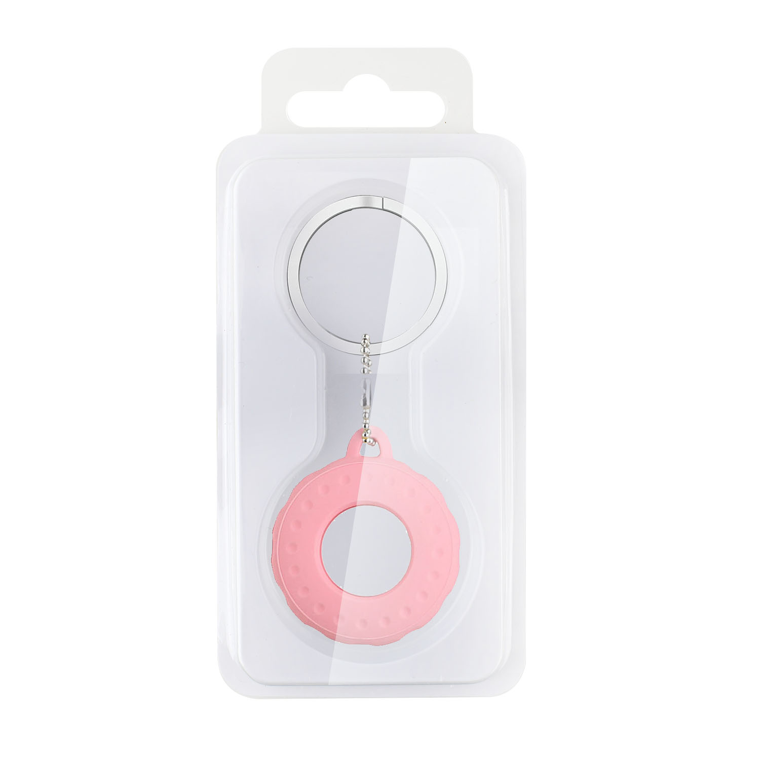 For Apple AirTag Silicone TPU Rubber Case with Keychain Portable Tracker Cover - Picture 16 of 49