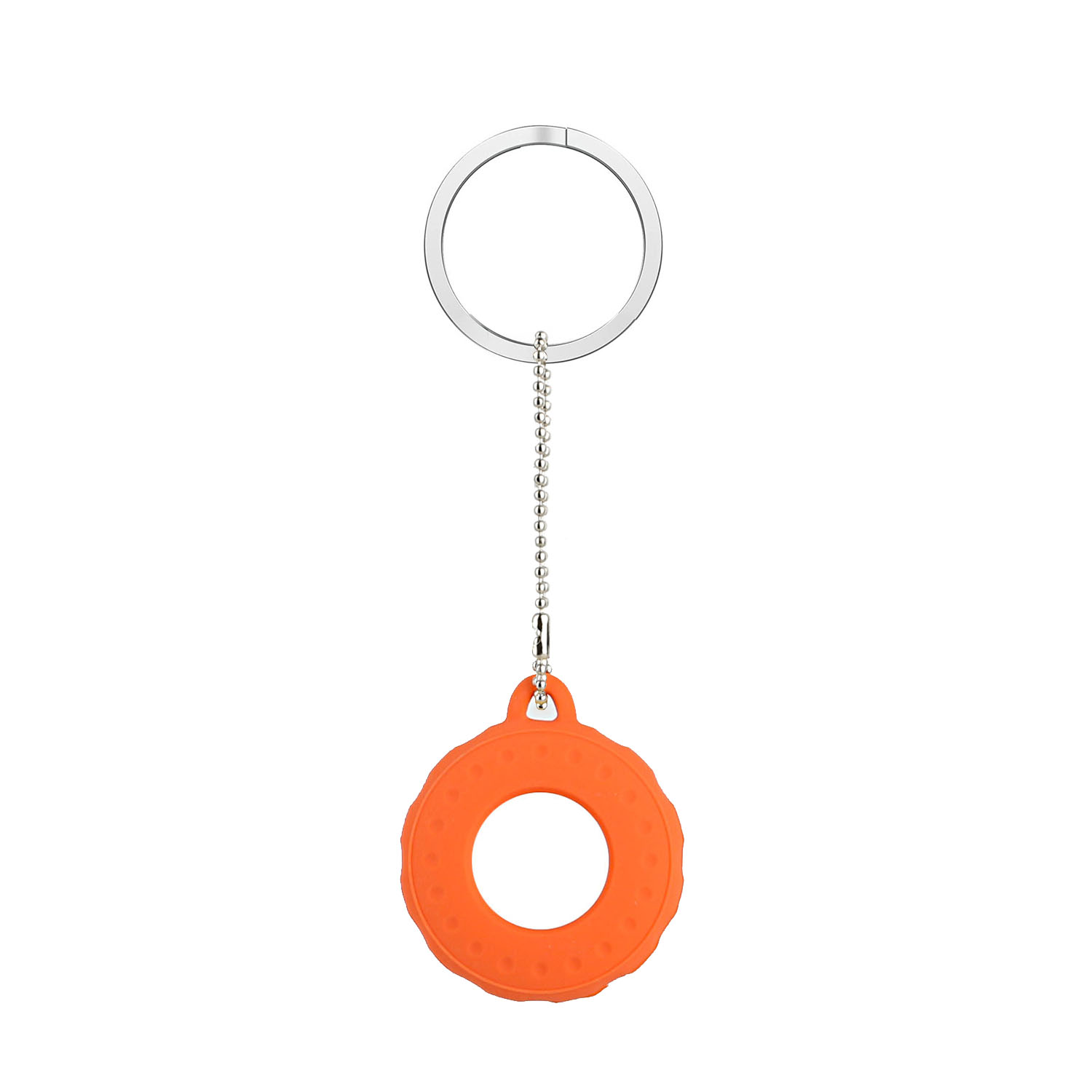 For Apple AirTag Silicone TPU Rubber Case with Keychain Portable Tracker Cover - Picture 26 of 49