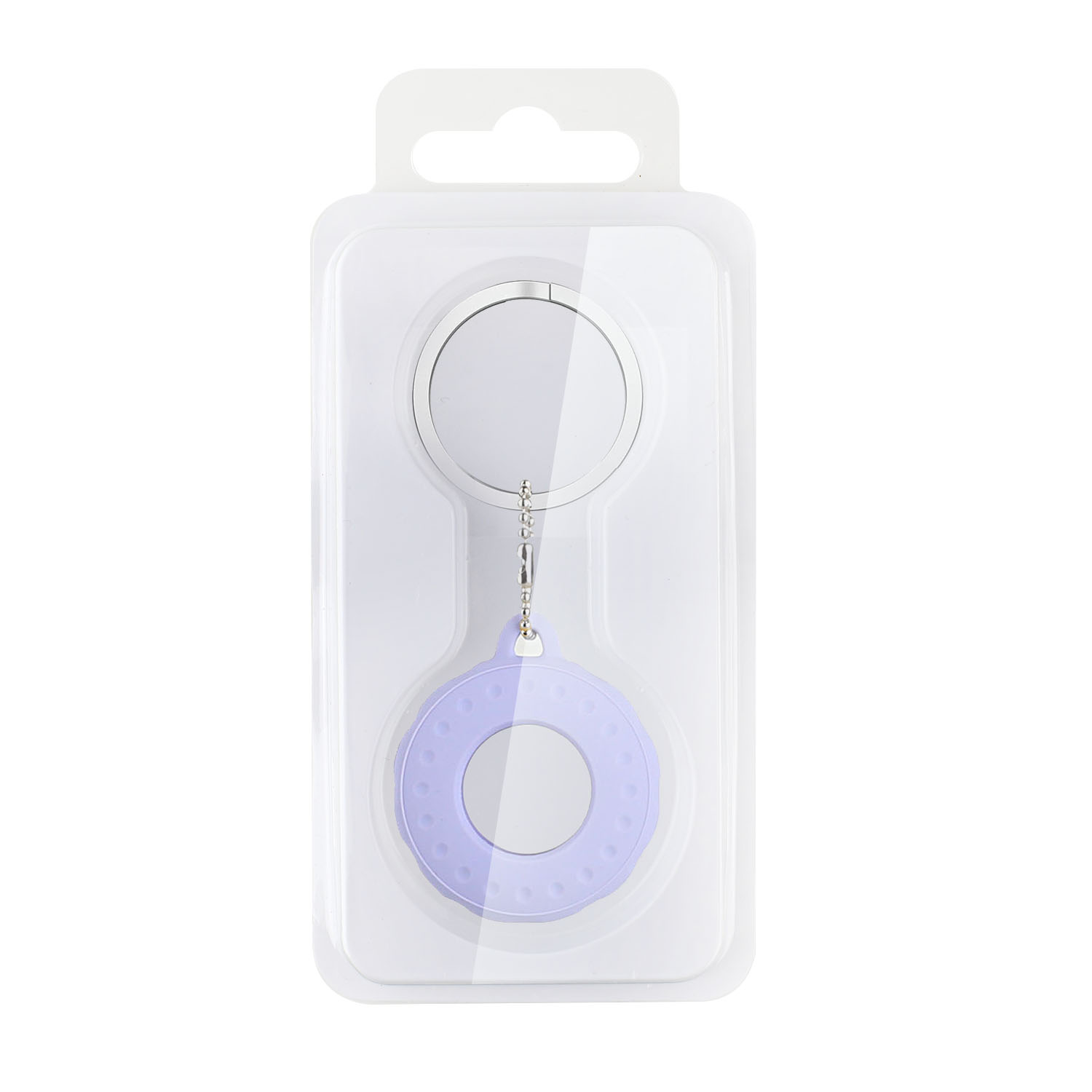 For Apple AirTag Silicone TPU Rubber Case with Keychain Portable Tracker Cover - Picture 22 of 49