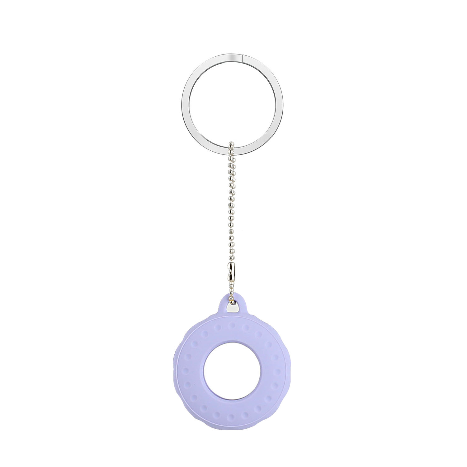 For Apple AirTag Silicone TPU Rubber Case with Keychain Portable Tracker Cover - Picture 20 of 49