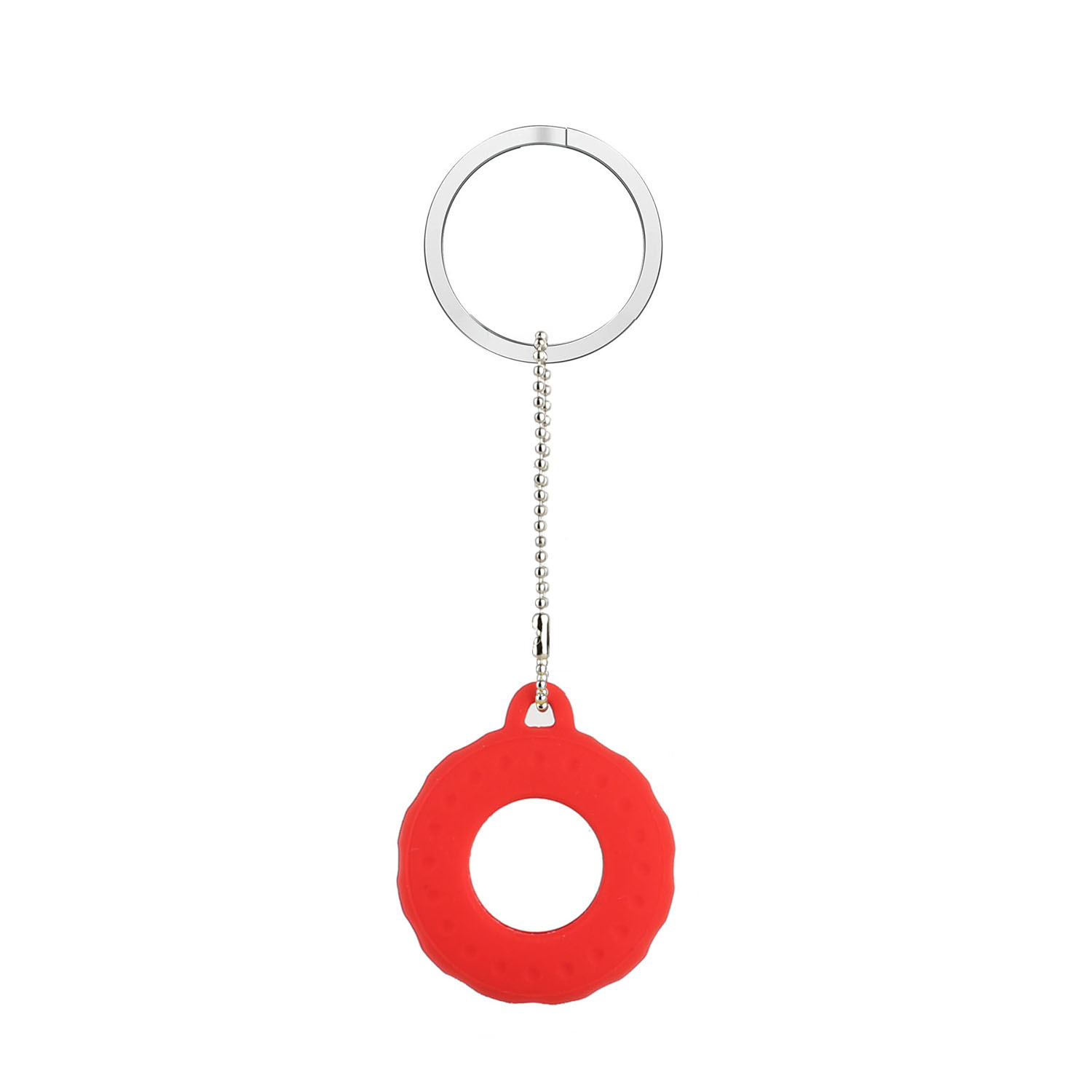 For Apple AirTag Silicone TPU Rubber Case with Keychain Portable Tracker Cover - Picture 32 of 49