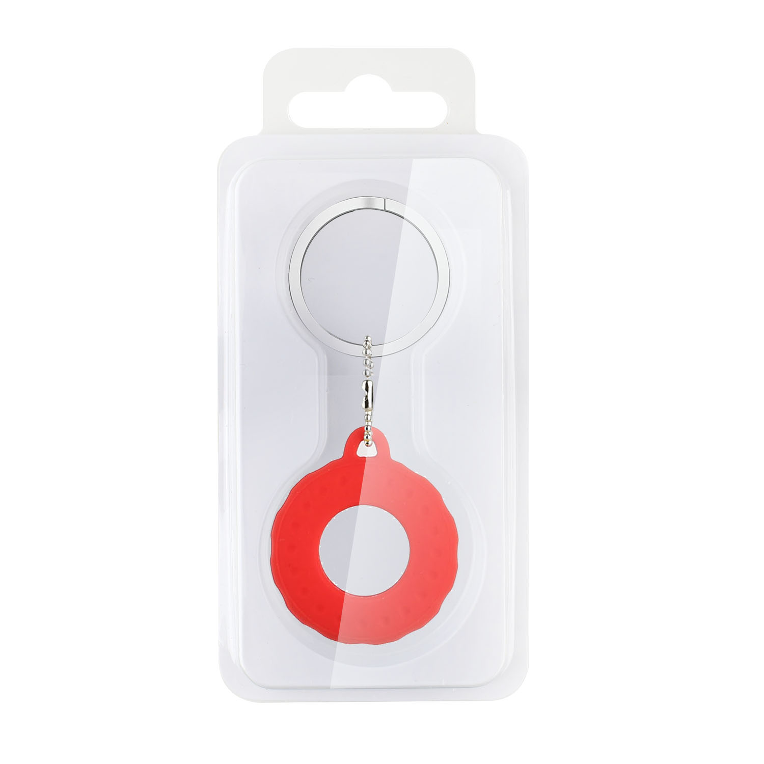For Apple AirTag Silicone TPU Rubber Case with Keychain Portable Tracker Cover - Picture 34 of 49
