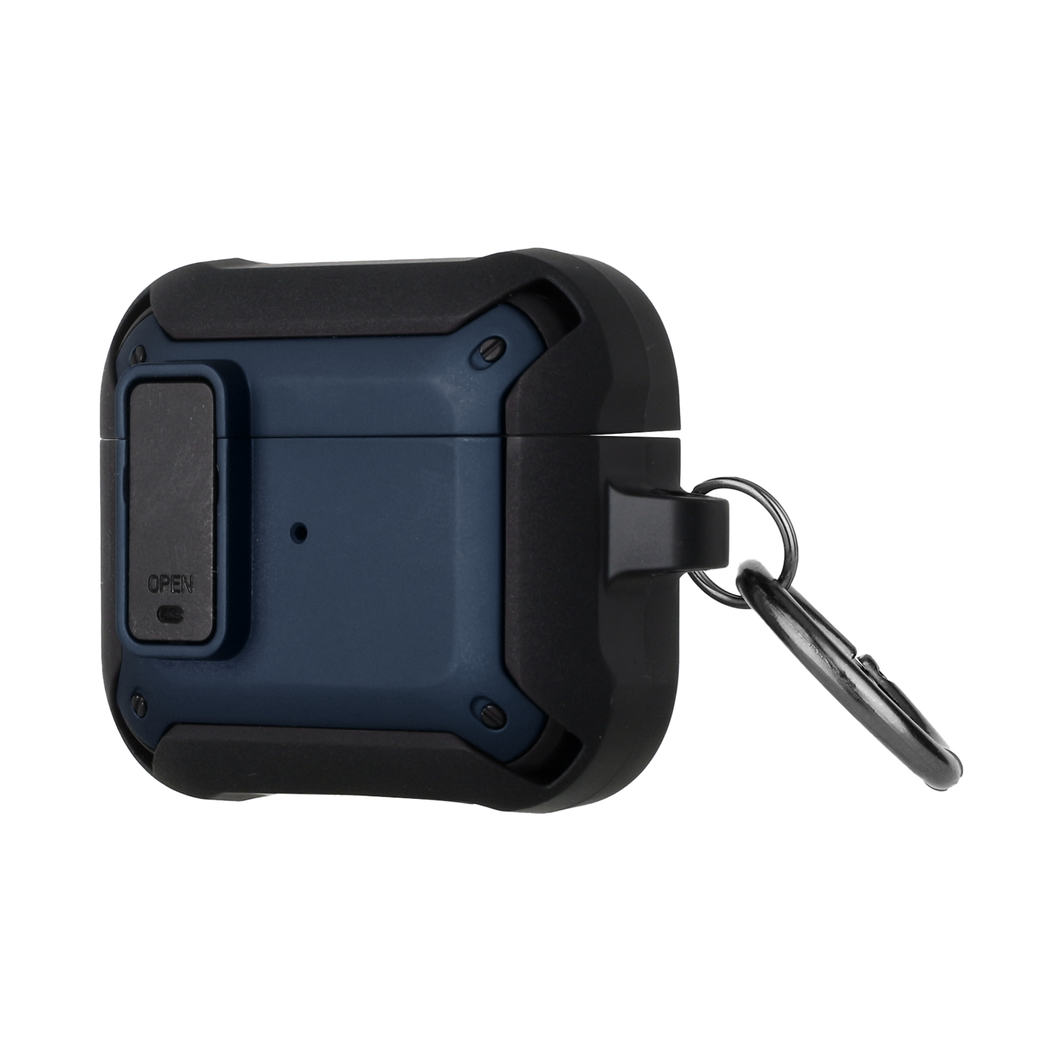 Für Apple AirPods 2 1 Shock Hybrid Karabiner & Schalter Verschluss Robuste Hülle Cover - Bild 16 von 25