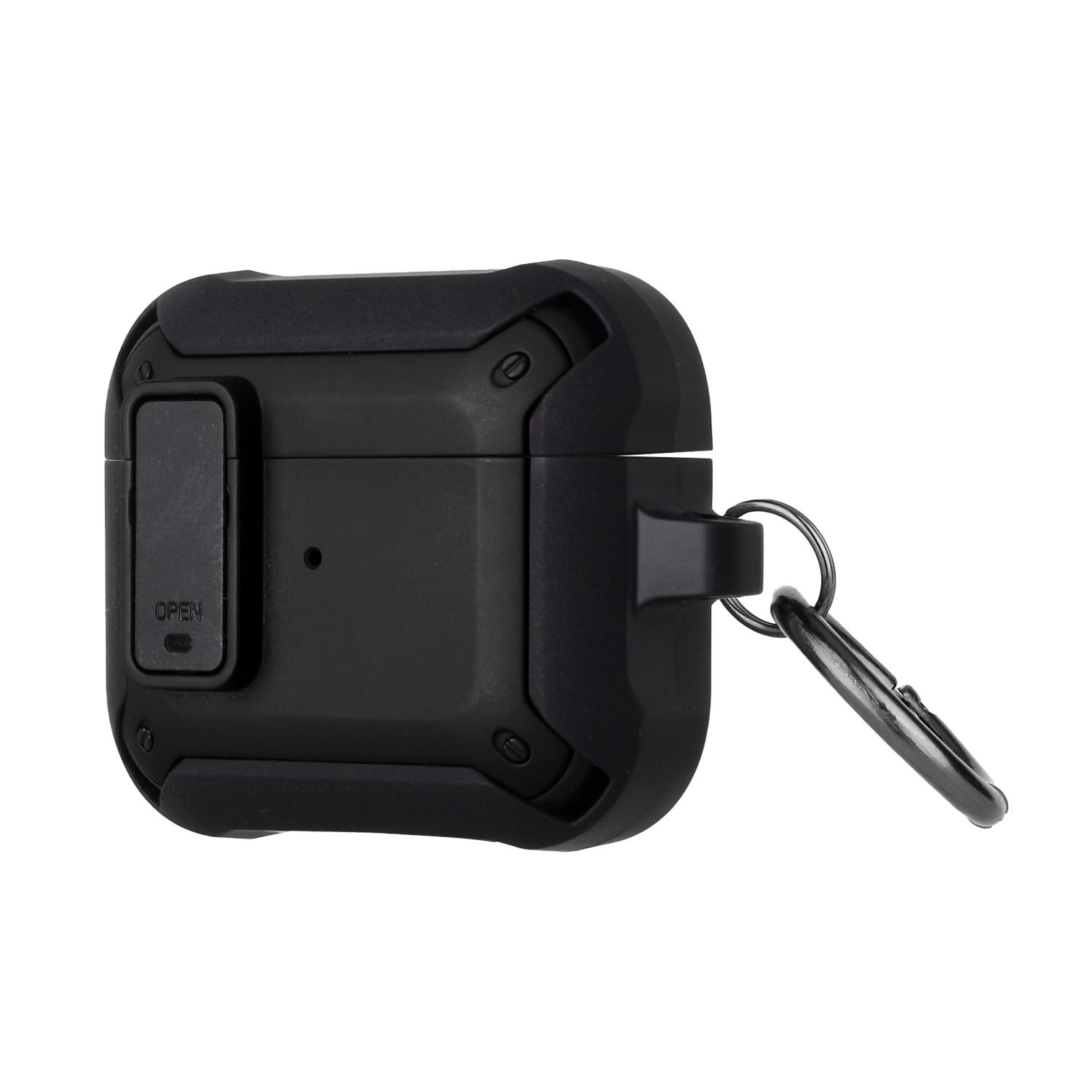 Für Apple AirPods 2 1 Shock Hybrid Karabiner & Schalter Verschluss Robuste Hülle Cover - Bild 23 von 25