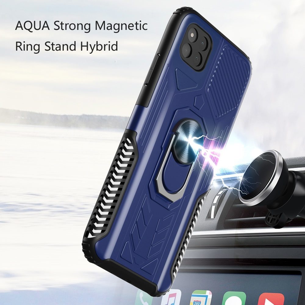 Para Boost Mobile Celero 5G híbrido resistente 2 en 1 con cubierta de soporte de anillo - Imagen 22 de 37