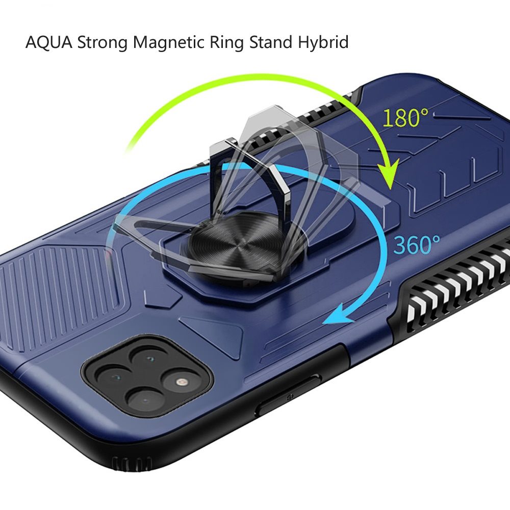 Para Boost Mobile Celero 5G híbrido resistente 2 en 1 con cubierta de soporte de anillo - Imagen 23 de 37
