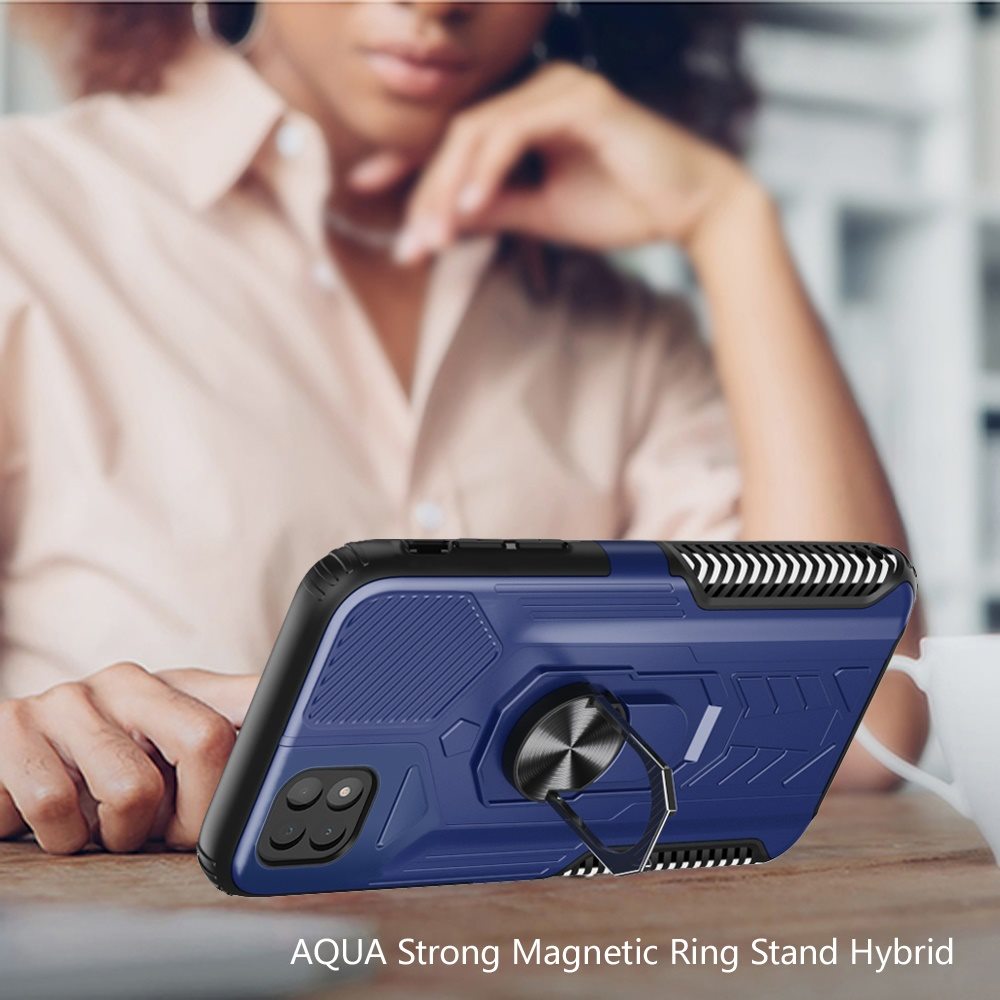 Para Boost Mobile Celero 5G híbrido resistente 2 en 1 con cubierta de soporte de anillo - Imagen 25 de 37