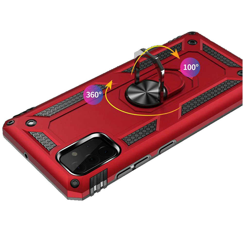 For Boost Mobile Celero 5G Hybrid Durable Dual Layer 360 Ring Stand Holder Cover - Picture 30 of 32
