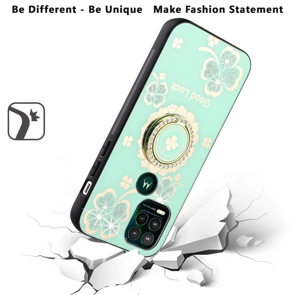 Für Celero 5G 2023 (6,5") 3D Bling glitzernde Ornamente Hybrid Mode Etui Abdeckung - Bild 7 von 77
