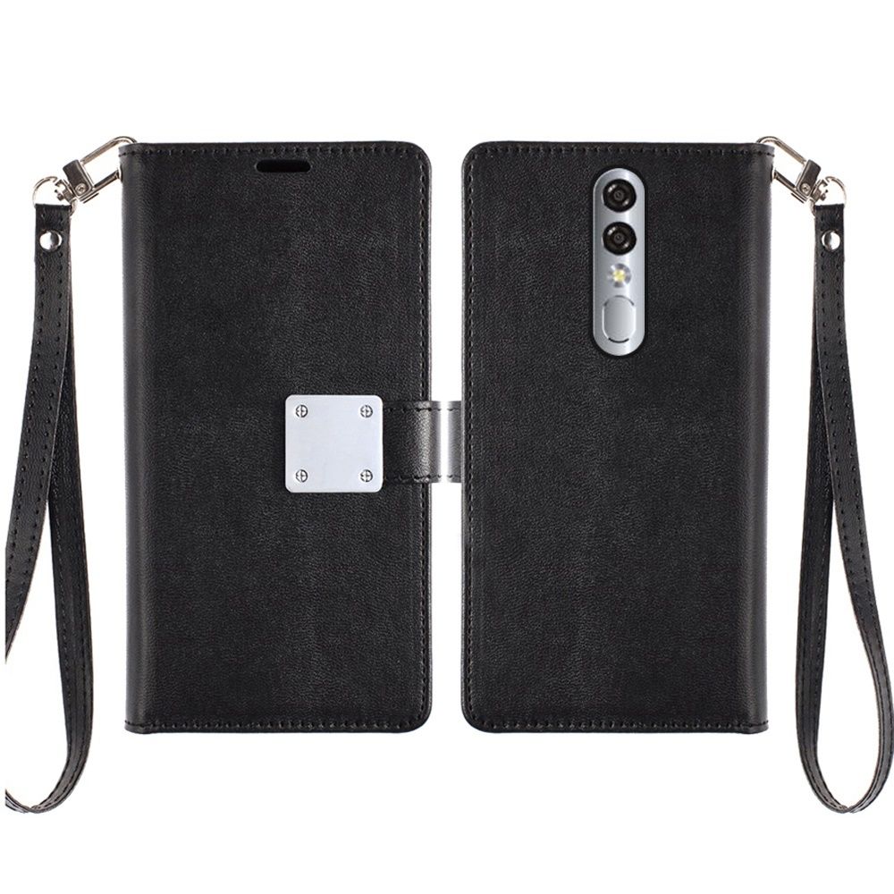 Funda billetera de cuero para OnePlus Nord ranuras para tarjetas de crédito bolsa con soporte y correa - Imagen 14 de 21