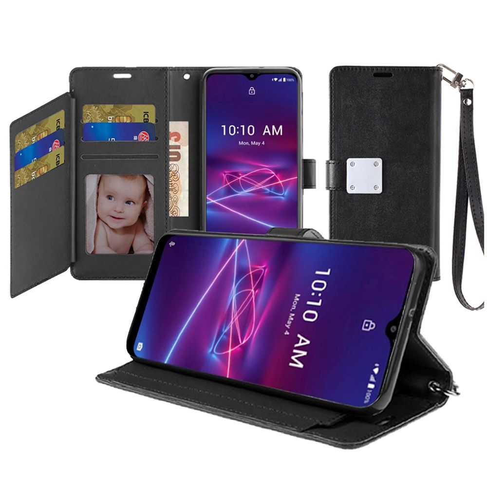 Funda billetera de cuero para OnePlus Nord ranuras para tarjetas de crédito bolsa con soporte y correa - Imagen 13 de 21