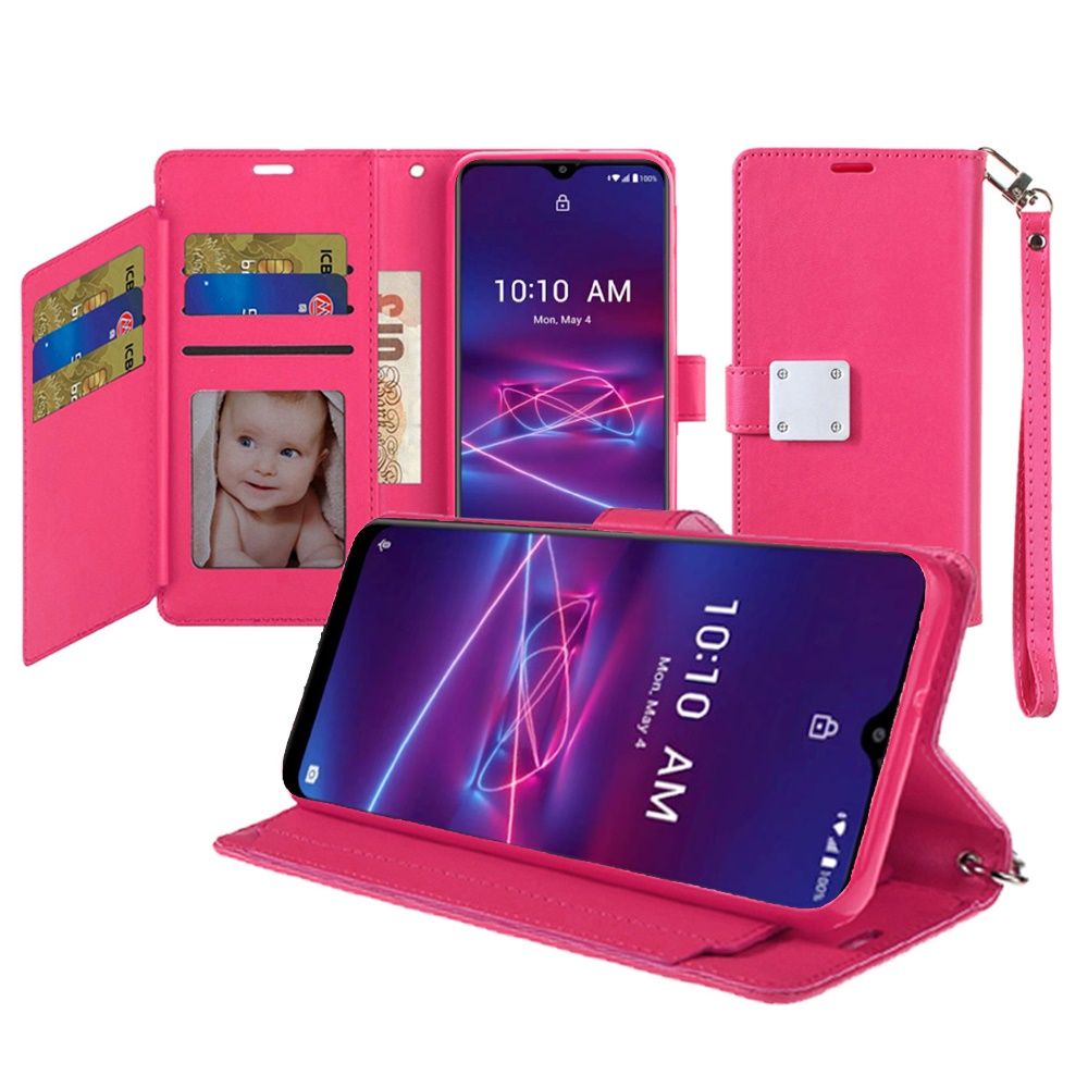 Funda billetera de cuero para OnePlus Nord ranuras para tarjetas de crédito bolsa con soporte y correa - Imagen 16 de 21