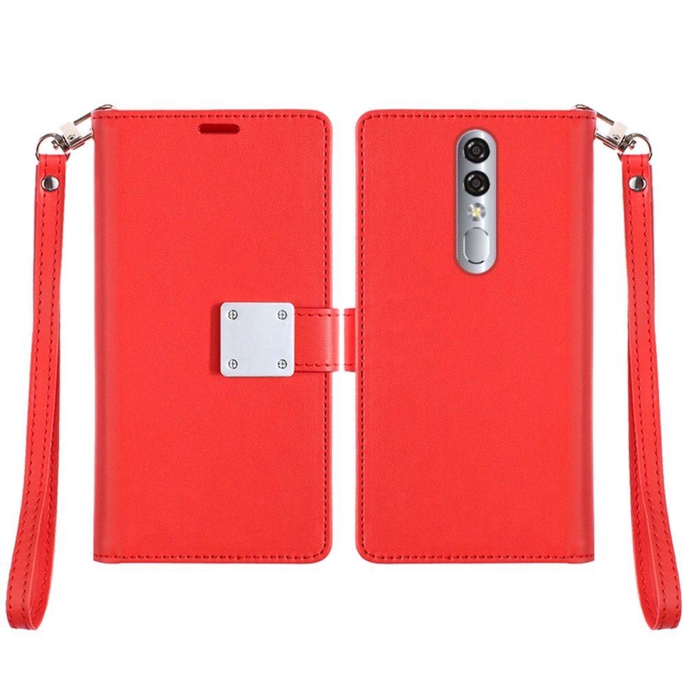 Funda billetera de cuero para OnePlus Nord ranuras para tarjetas de crédito bolsa con soporte y correa - Imagen 20 de 21