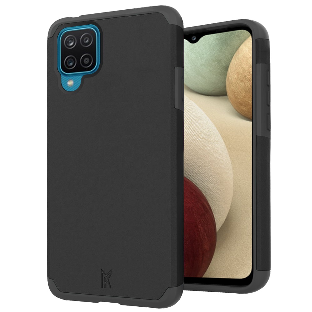 For Cricket Dream 5G Slim Shockproof Hybrid Dual Layer PC + TPU Armor Case Cover - Picture 14 of 65