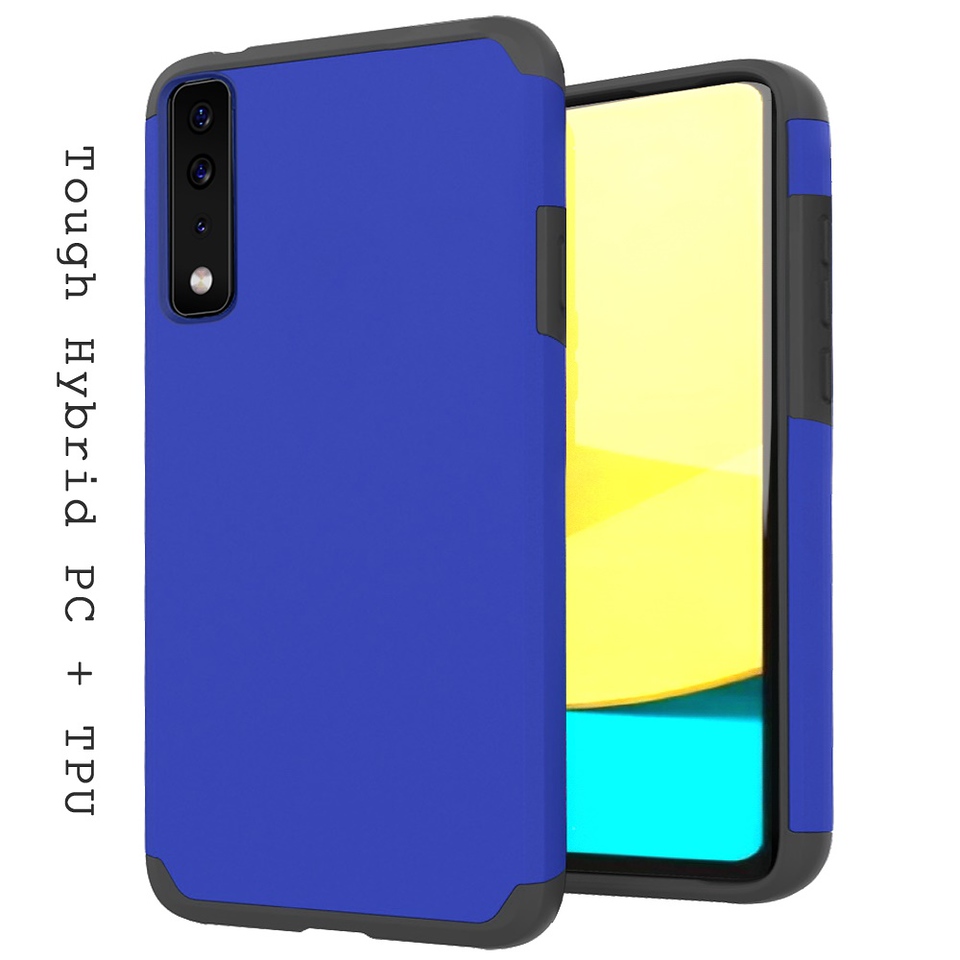 For Cricket Dream 5G Slim Shockproof Hybrid Dual Layer PC + TPU Armor Case Cover - Picture 24 of 65