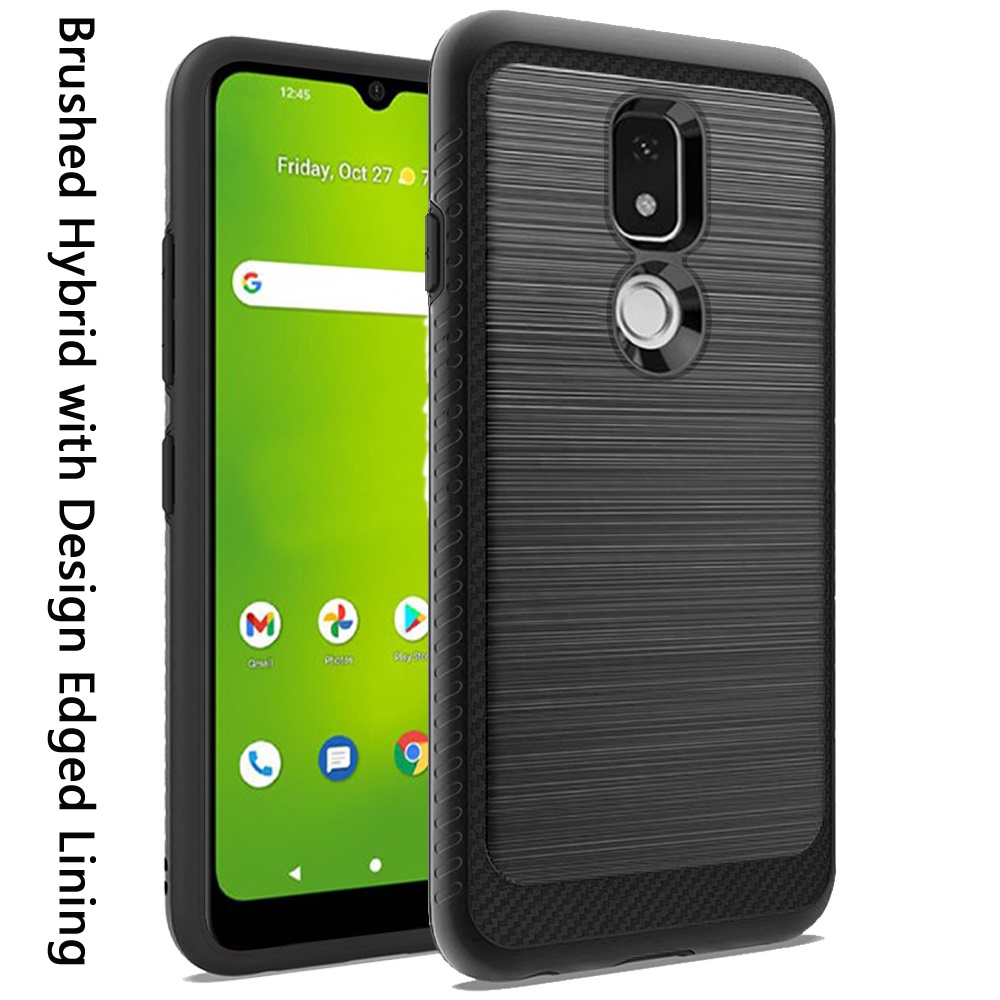 Für Cricket Icon 3 (2021) Slim Hybrid TPU 2-teilig Bumper Kohlefaser Case Hülle - Bild 10 von 49