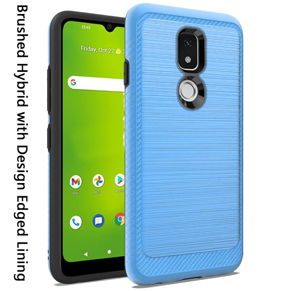 Für Cricket Icon 3 (2021) Slim Hybrid TPU 2-teilig Bumper Kohlefaser Case Hülle - Bild 18 von 49