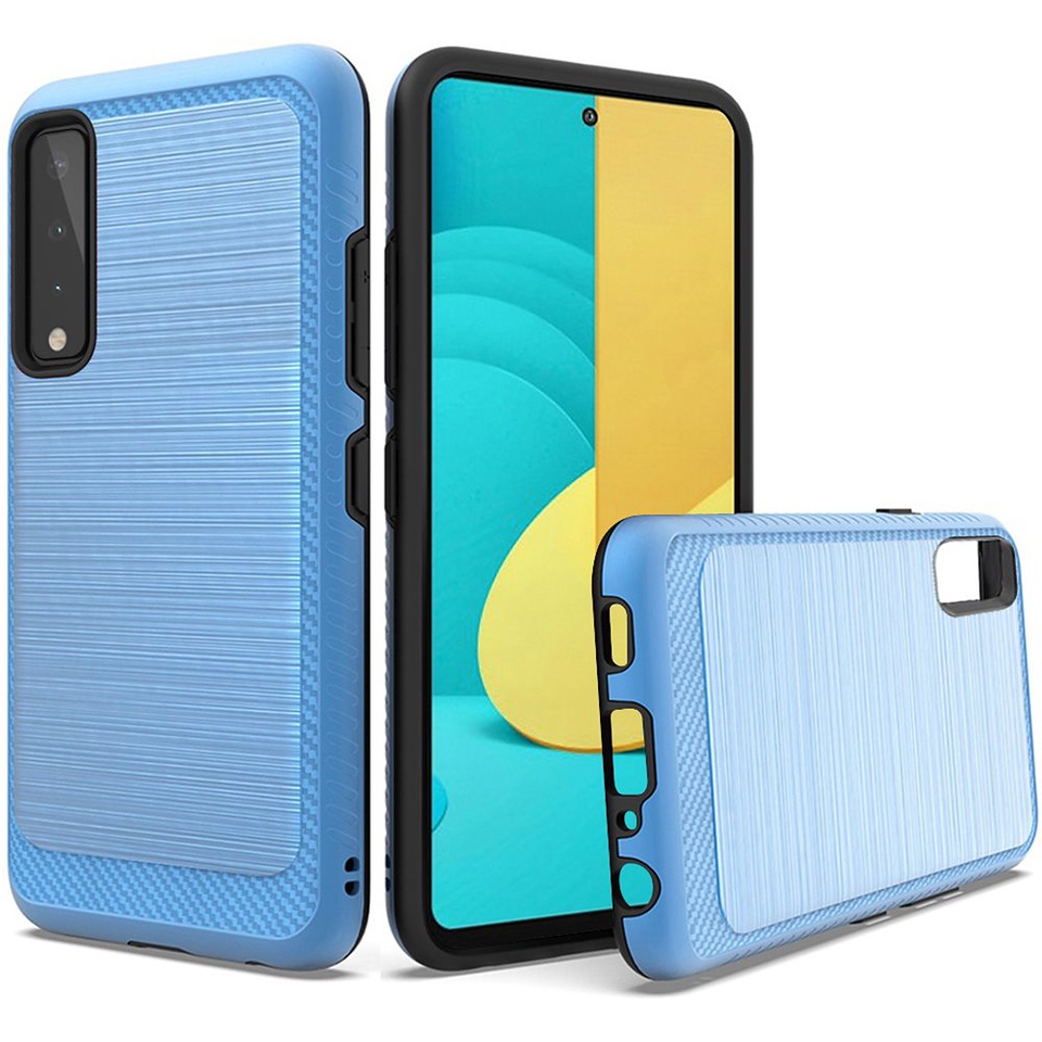 Für Cricket Icon 3 (2021) Slim Hybrid TPU 2-teilig Bumper Kohlefaser Case Hülle - Bild 21 von 49