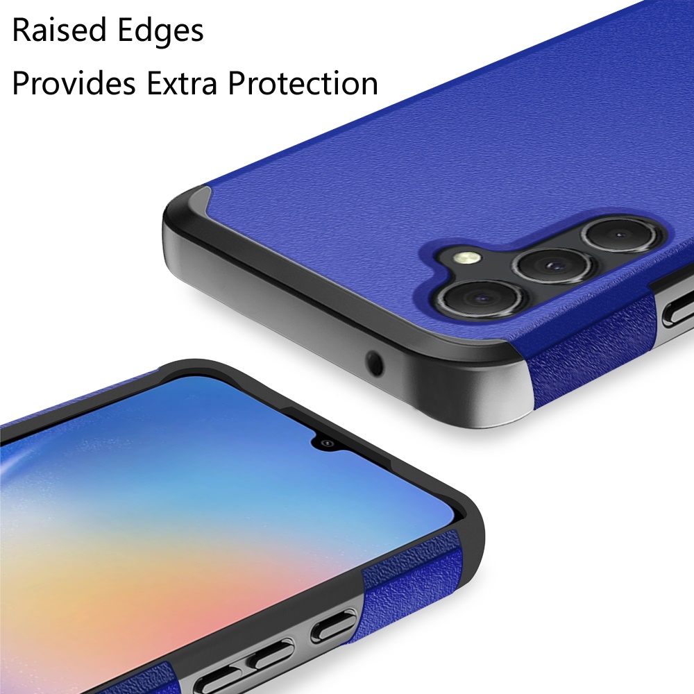Funda protectora de goma híbrida de doble capa con absorción de impactos para Samsung Galaxy A15 5G - Imagen 7 de 74
