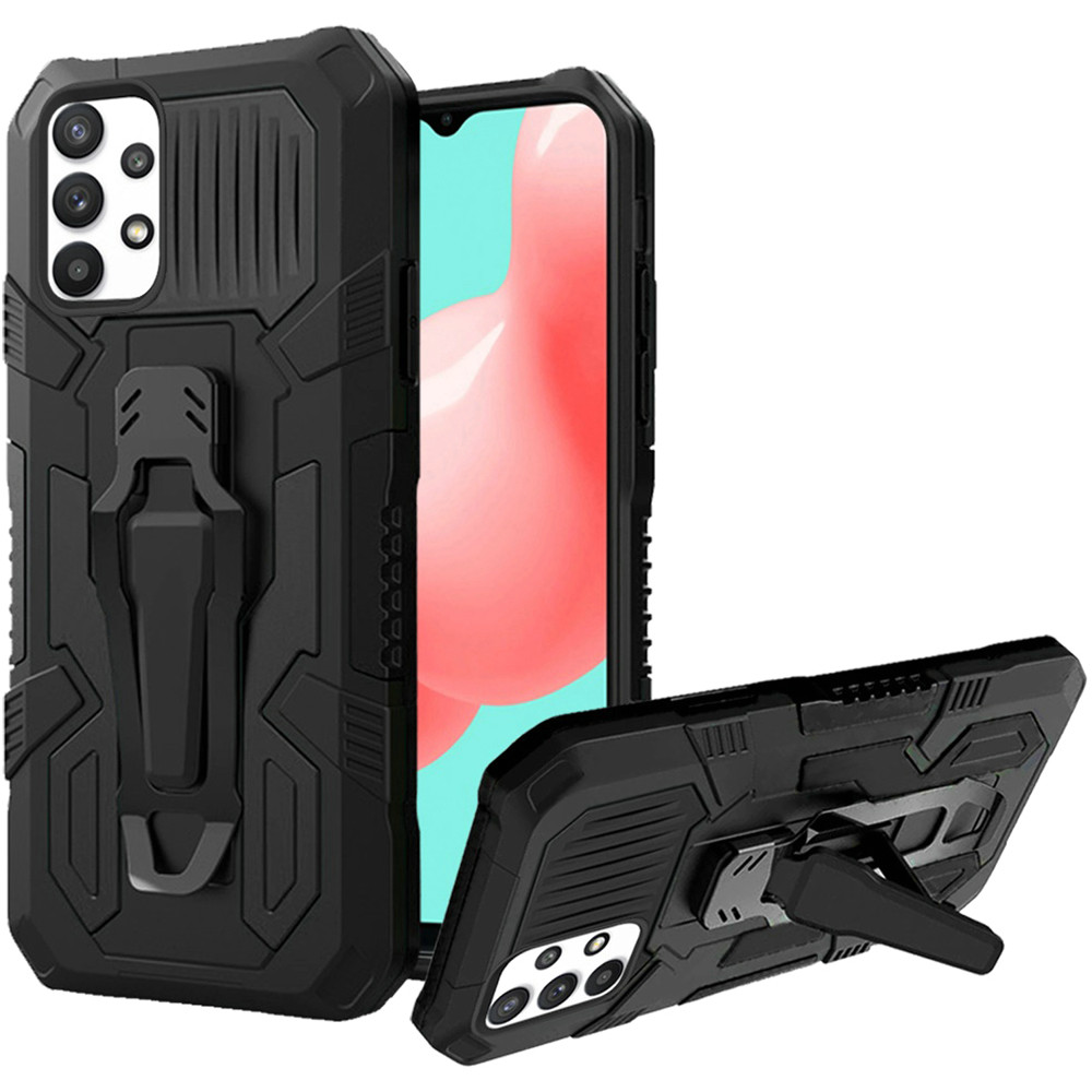 For Samsung Galaxy A32 5G Case Rugged Hybrid Shockproof Clip Holder