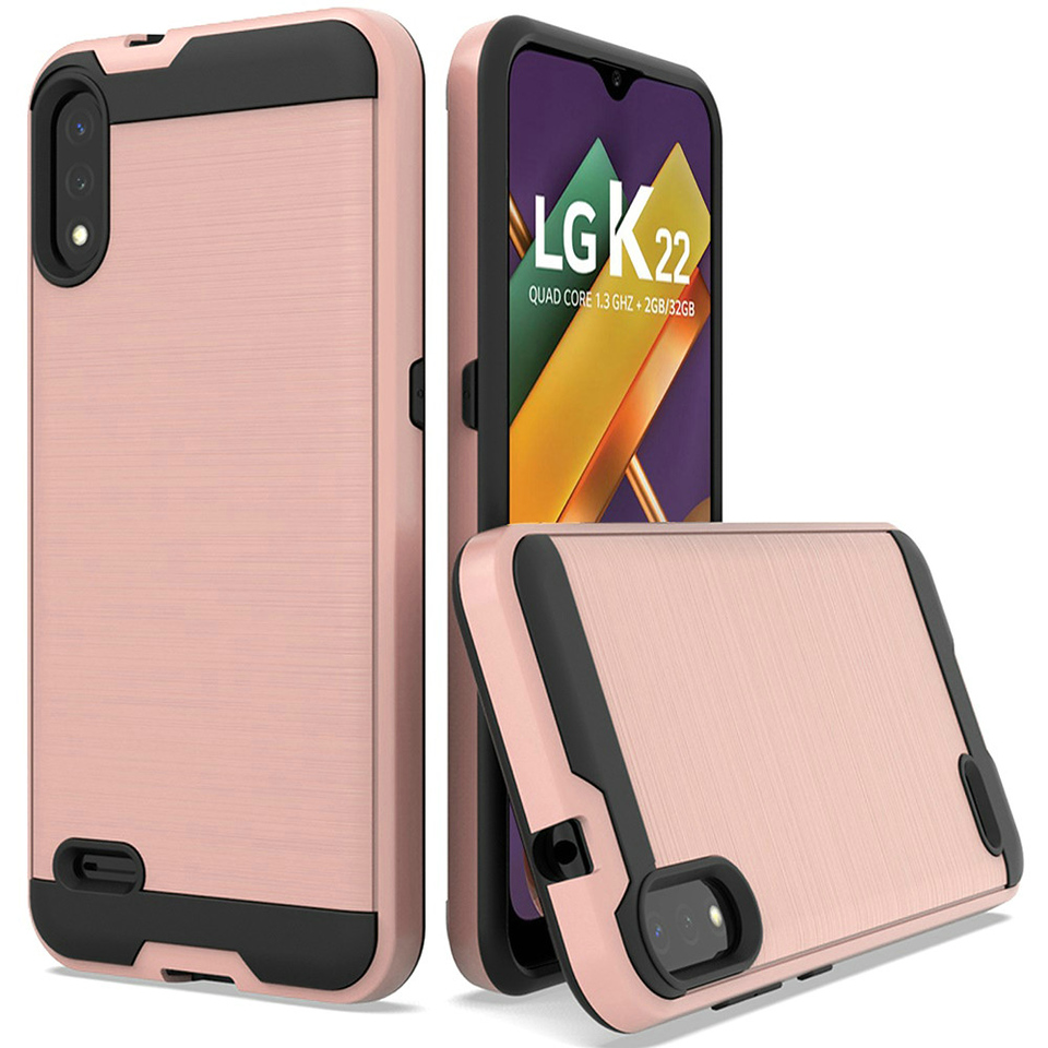 Funda cepillada resistente híbrida de poliuretano termoplástico + cubierta a prueba de golpes para PC para Samsung Galaxy A52 5G - Imagen 39 de 49