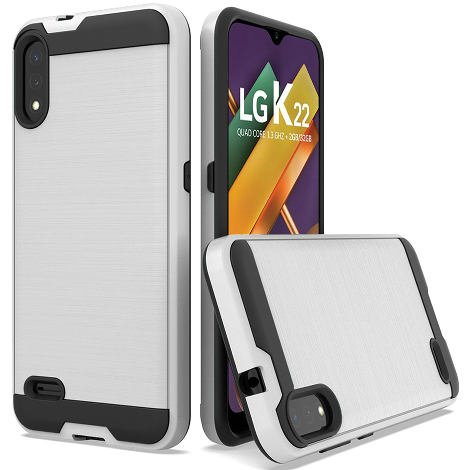 Funda cepillada resistente híbrida de poliuretano termoplástico + cubierta a prueba de golpes para PC para Samsung Galaxy A52 5G - Imagen 47 de 49