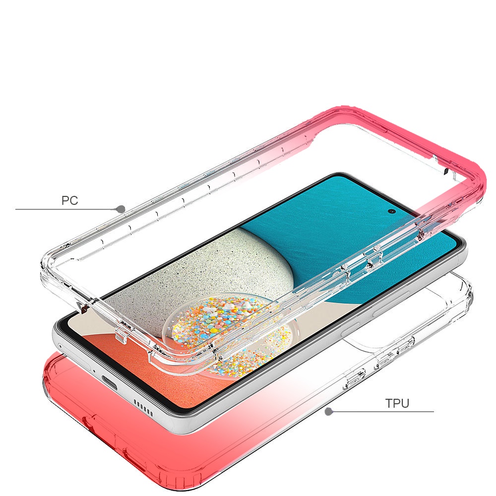 For Samsung Galaxy A53 5G Hybrid Clear Two Tone Shockproof Hard Frame Case Cover - Picture 23 of 25