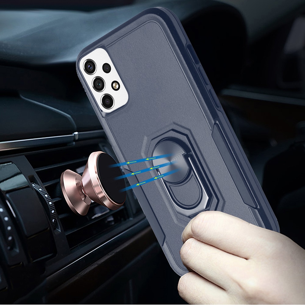 For Samsung Galaxy A53 5G Hybrid Rugged Drop-Proof Armor Ring Stand Case Cover - Picture 18 of 29