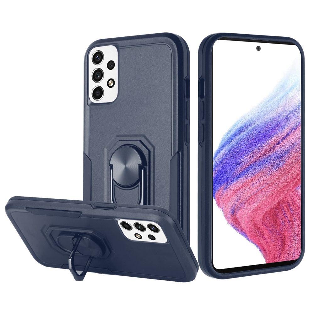For Samsung Galaxy A53 5G Hybrid Rugged Drop-Proof Armor Ring Stand Case Cover - Picture 16 of 29