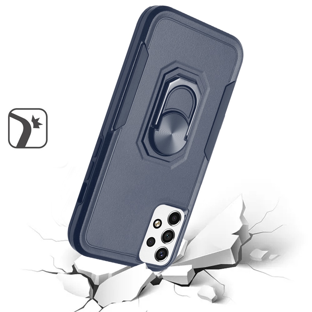 For Samsung Galaxy A53 5G Hybrid Rugged Drop-Proof Armor Ring Stand Case Cover - Picture 17 of 29