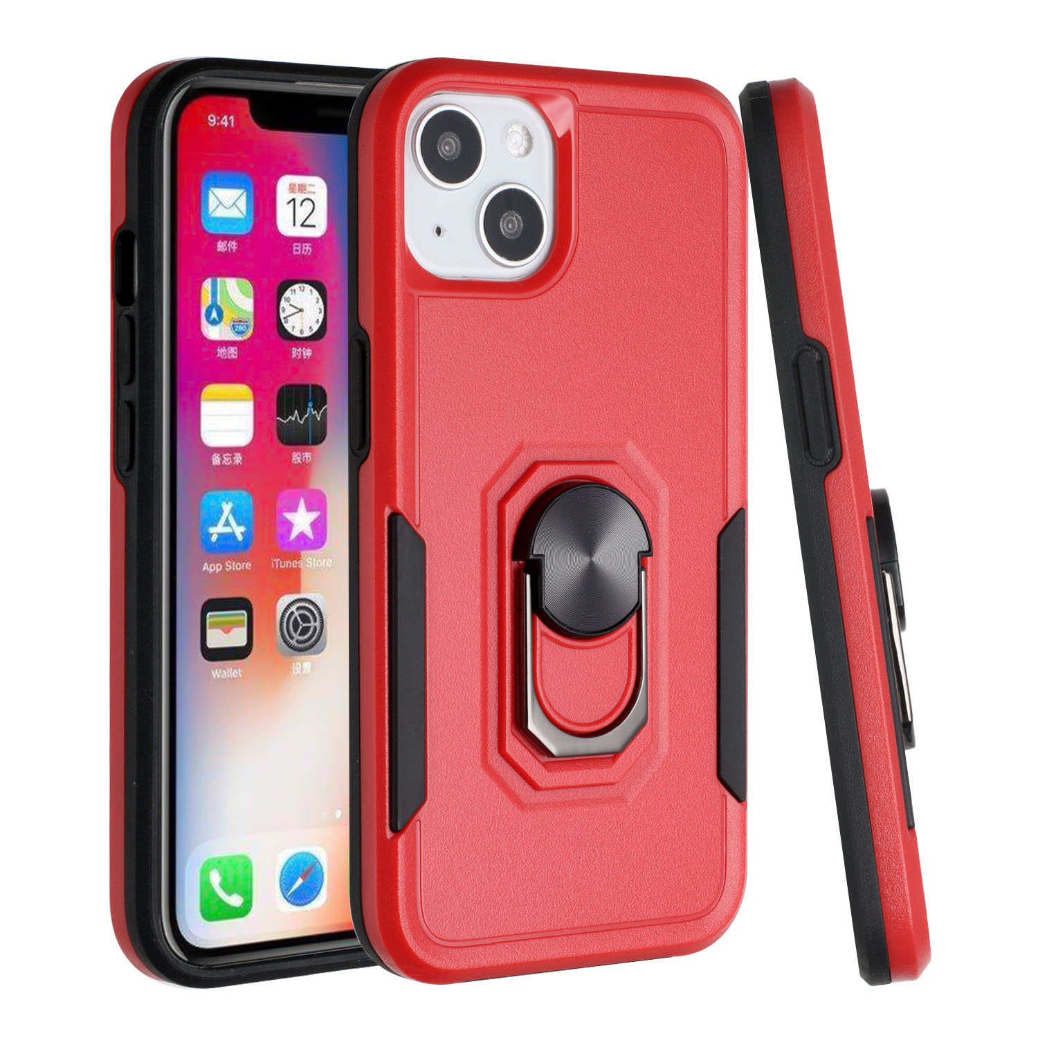 For Samsung Galaxy A53 5G Hybrid Rugged Drop-Proof Armor Ring Stand Case Cover - Picture 27 of 29