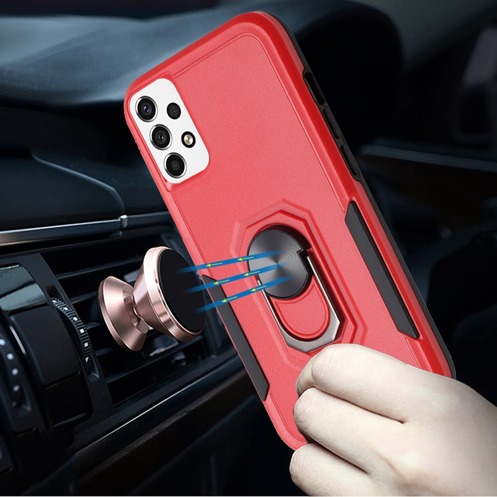 For Samsung Galaxy A53 5G Hybrid Rugged Drop-Proof Armor Ring Stand Case Cover - Picture 25 of 29